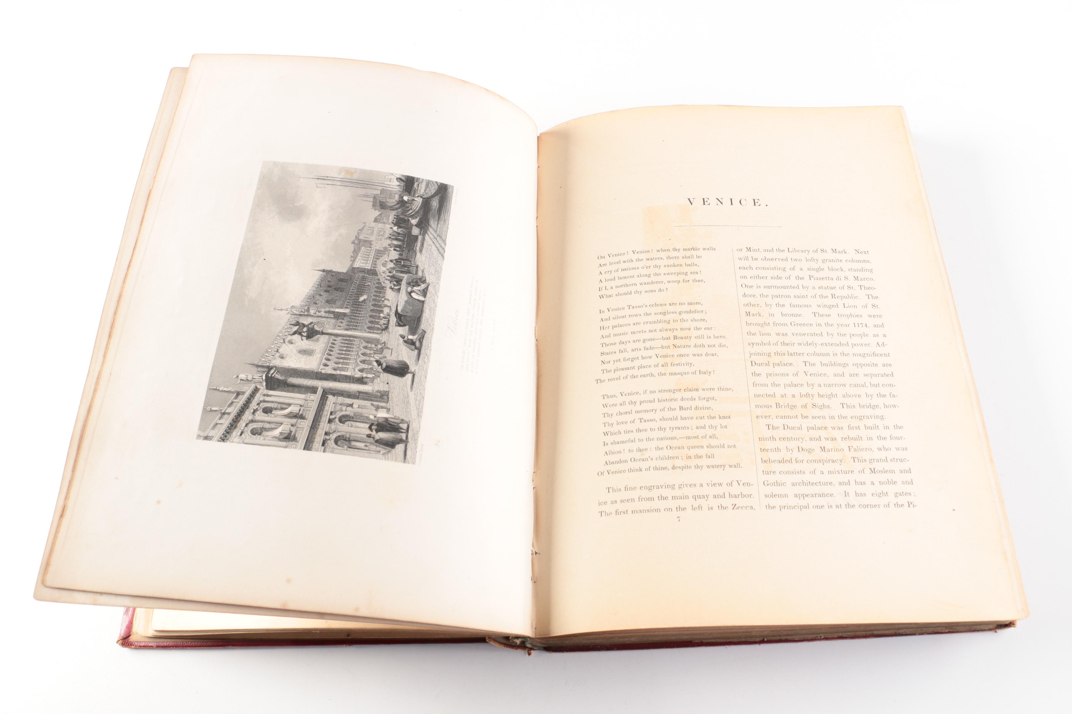 1849 "The Byron Gallery of Engravings" Illustrations of Lord Byron's Poetry