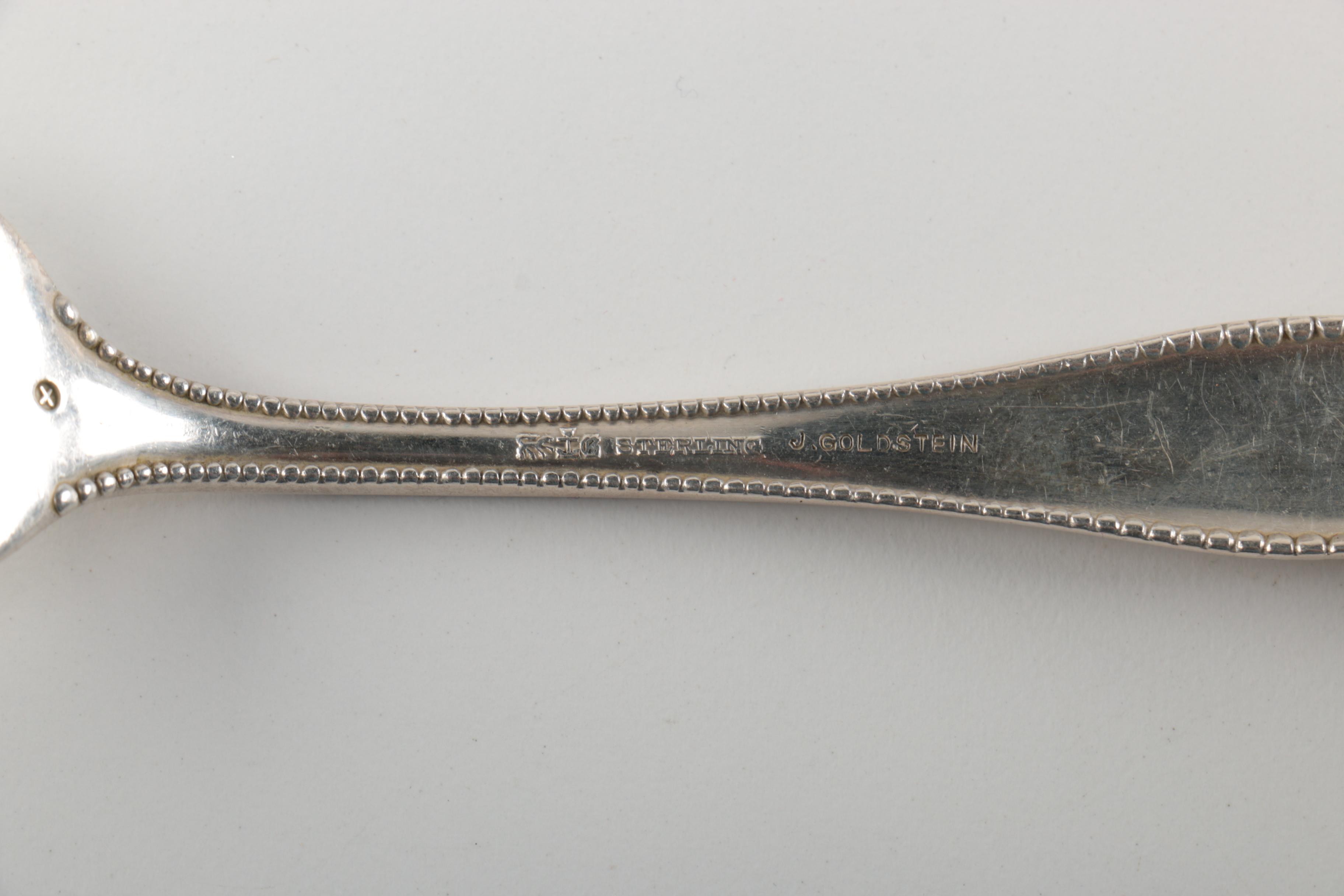 Assorted Sterling Silver Flatware Featuring Gorham