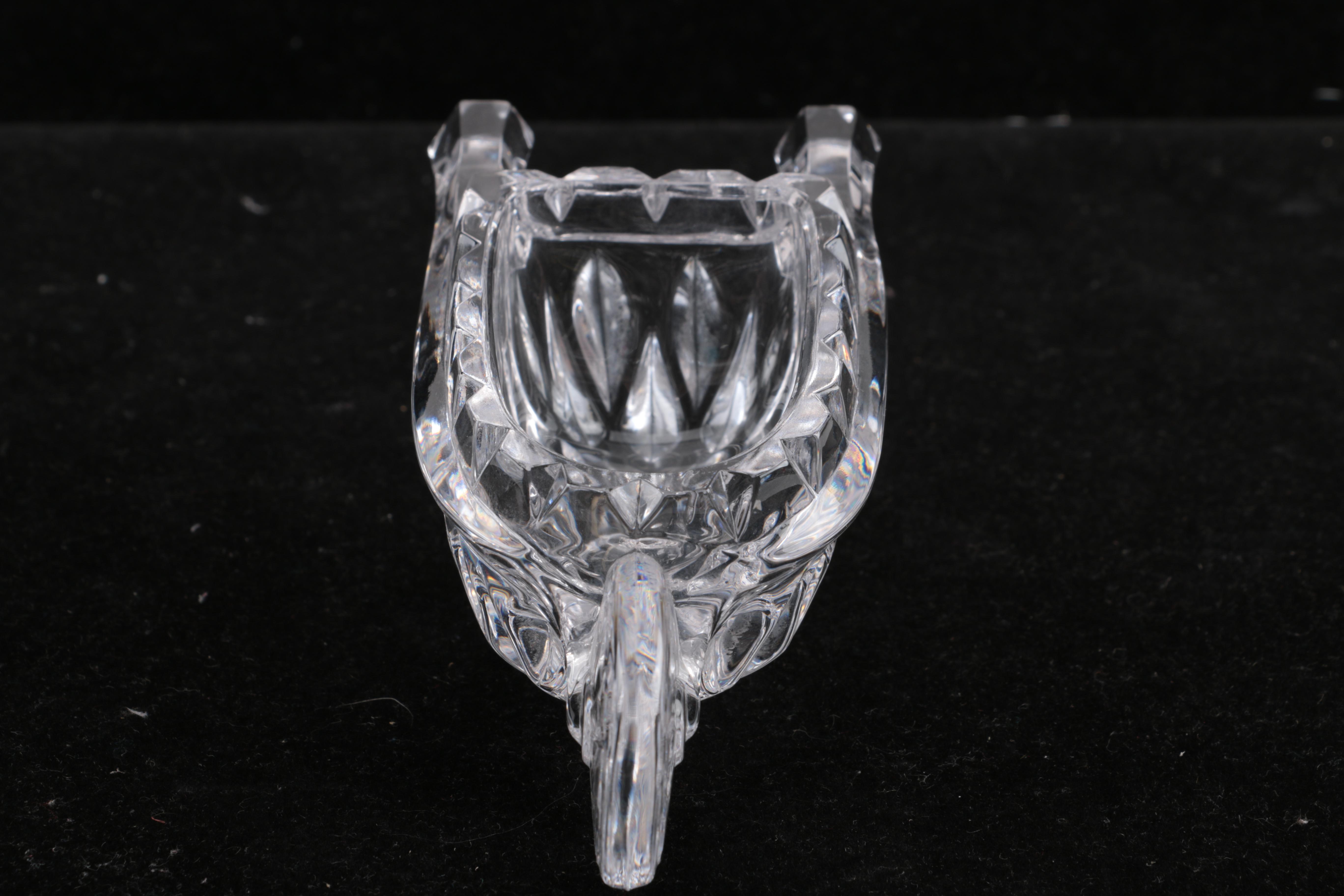 Crystal Wheelbarrow Figurine