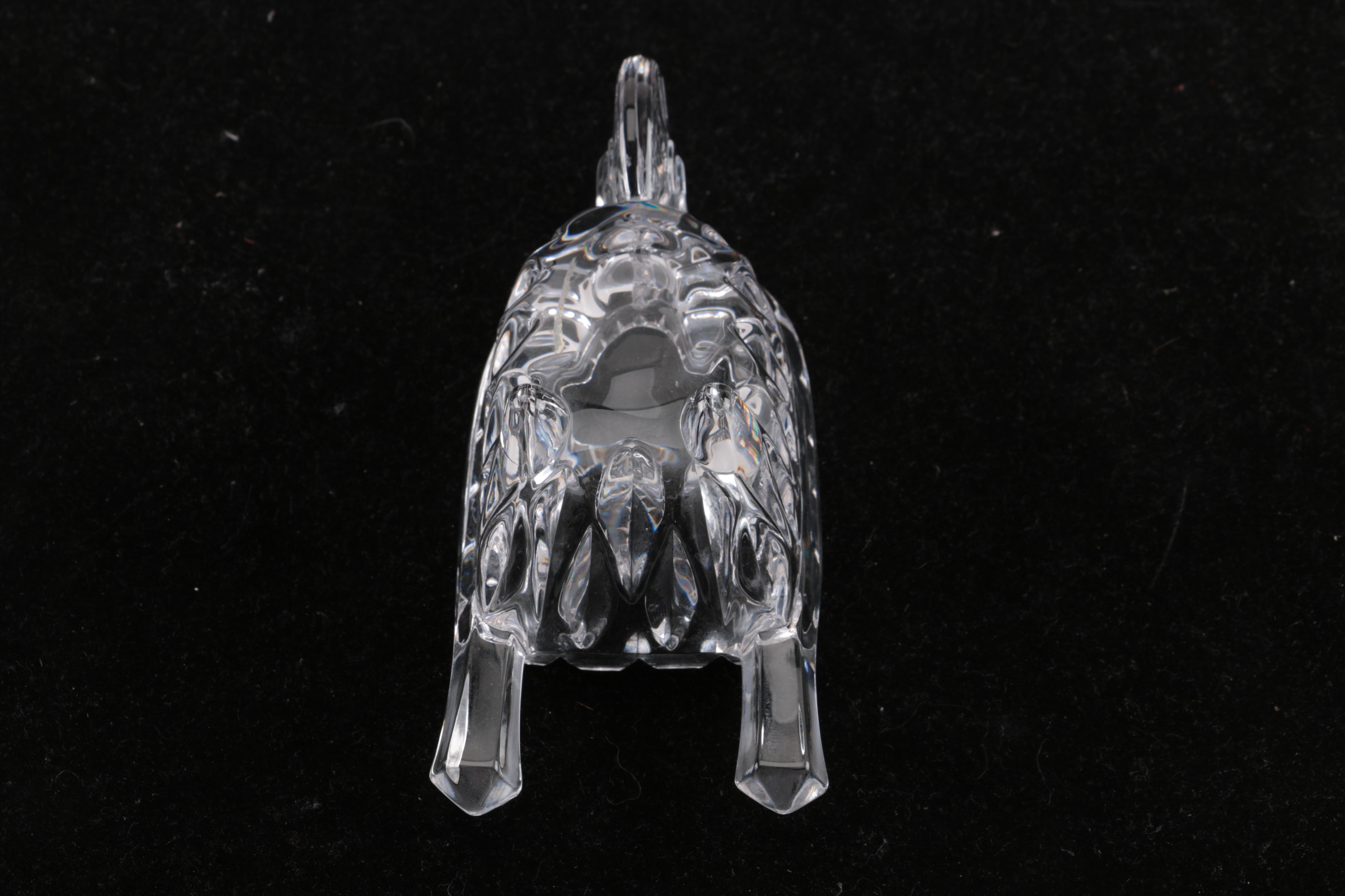 Crystal Wheelbarrow Figurine