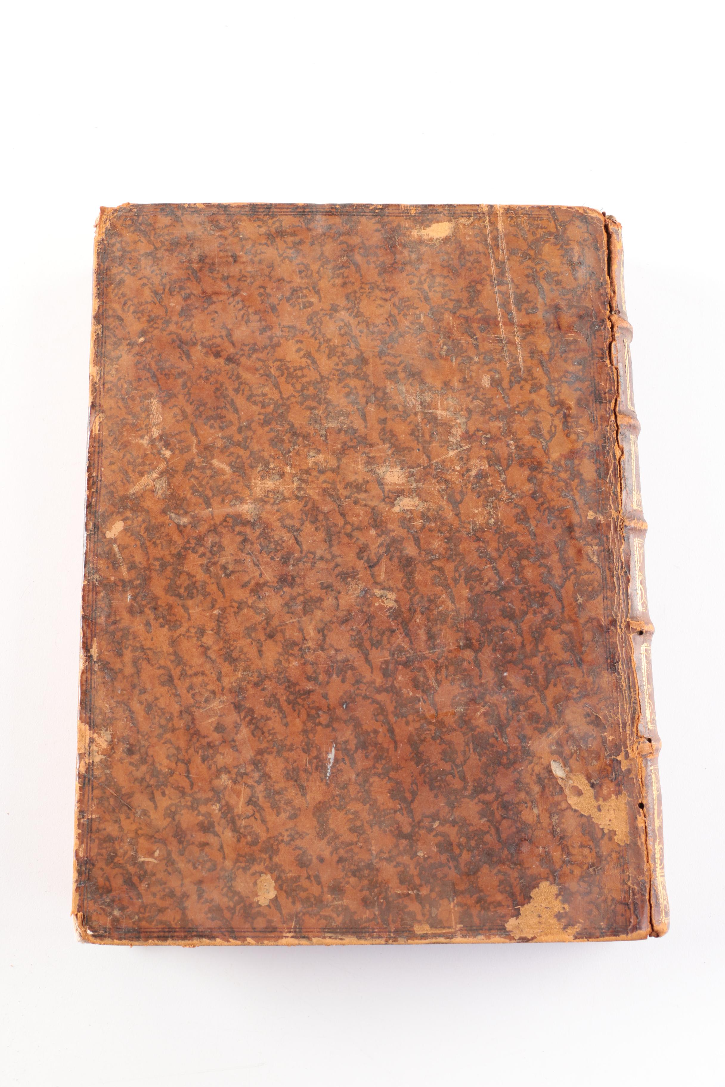 1751 Volume II "Histoire des Empereurs Romains" by Crevier