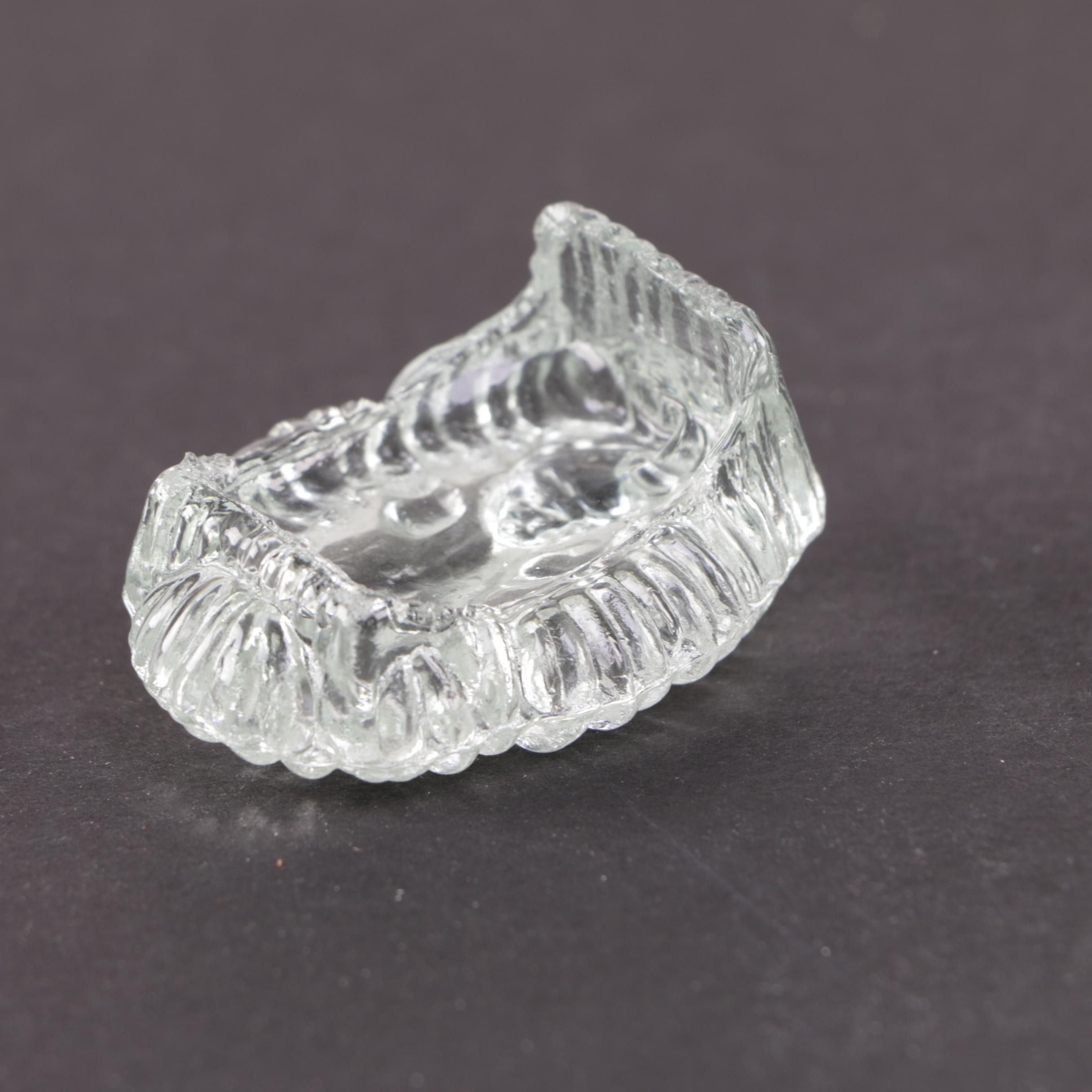 Glass Nativity Figurine Set