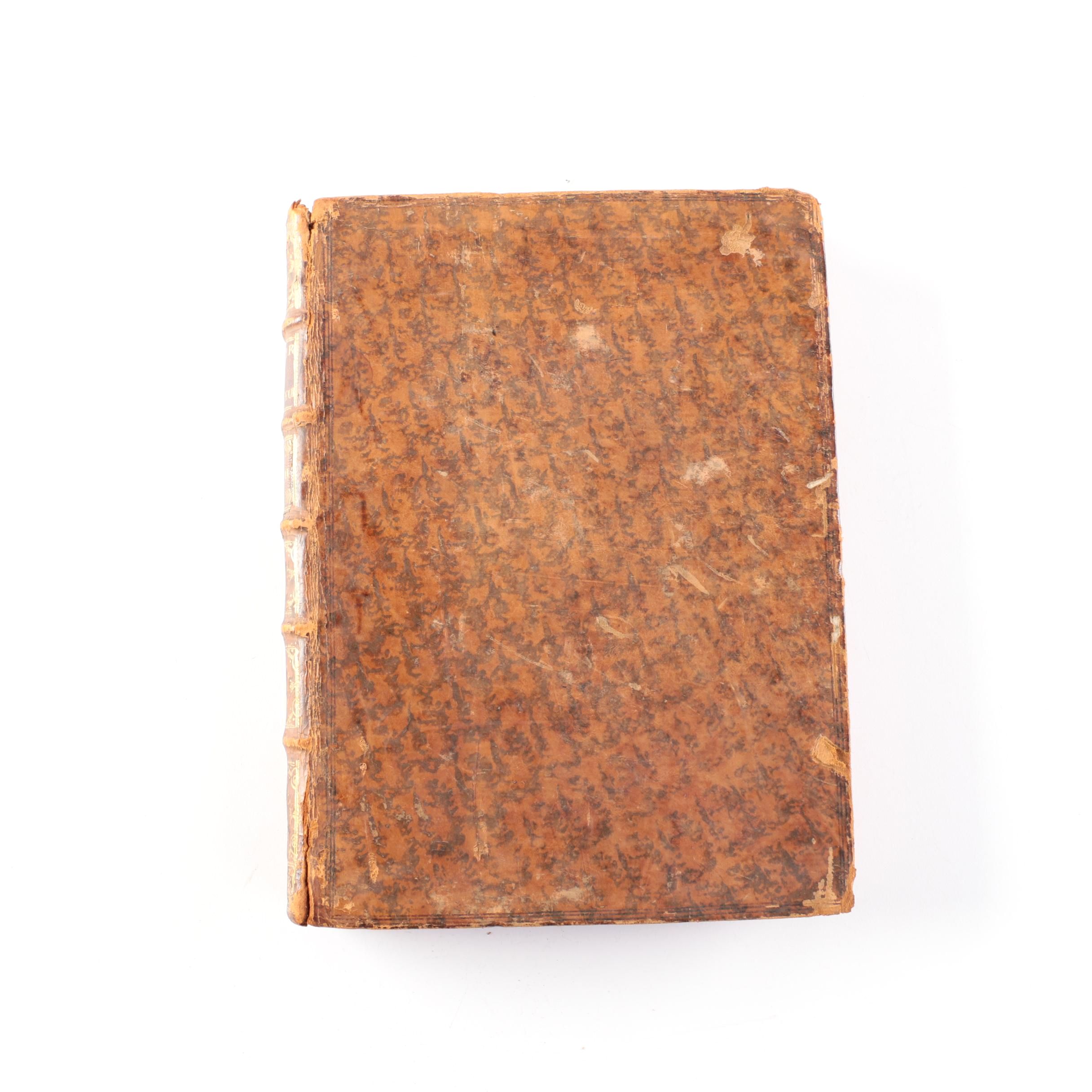 1751 Volume II "Histoire des Empereurs Romains" by Crevier