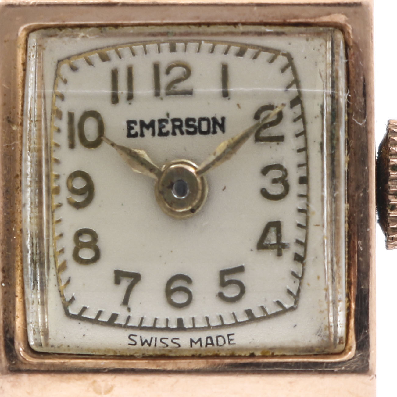 Emerson 14K Rose Gold and Ruby Watch