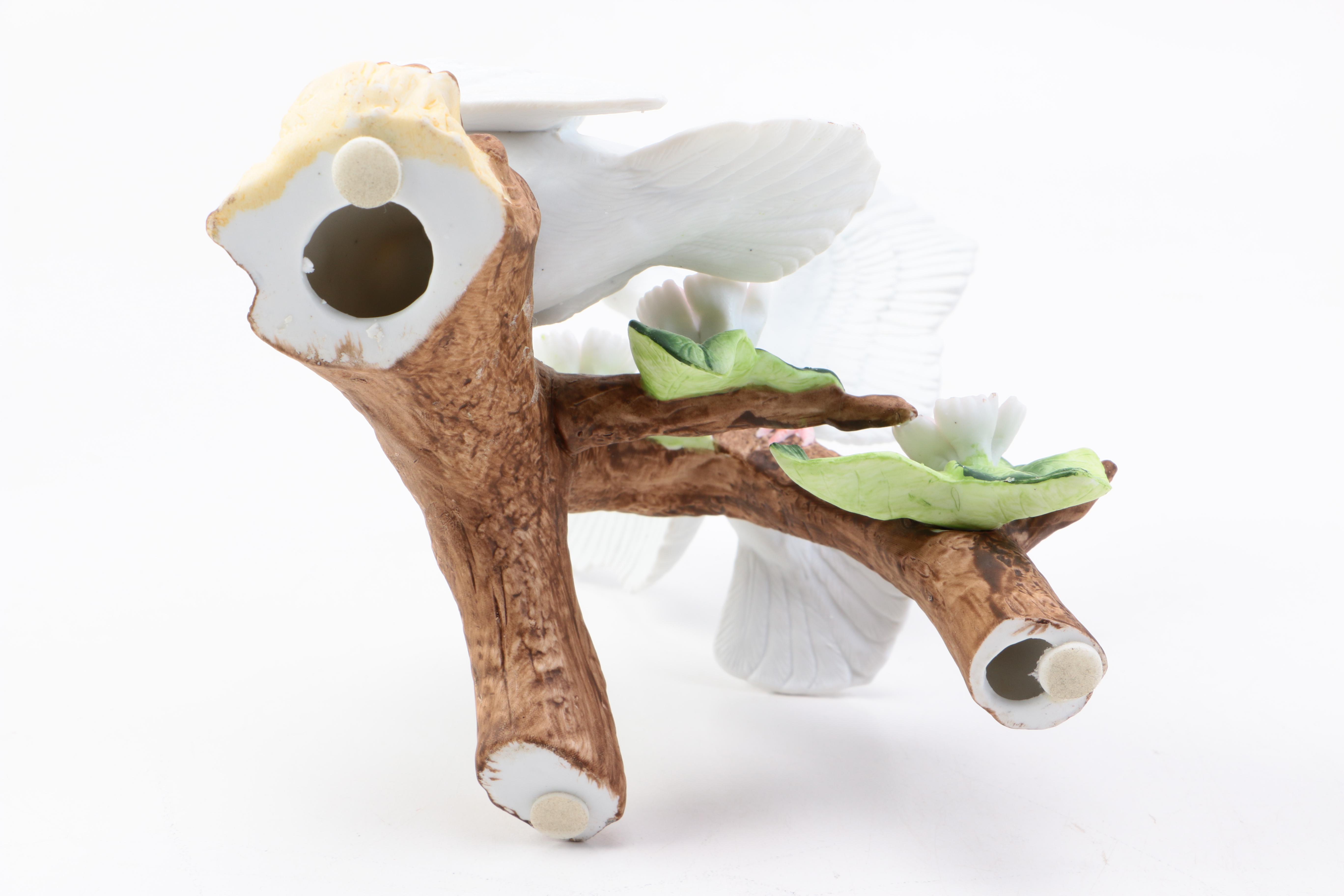Porcelain Doves Figurine