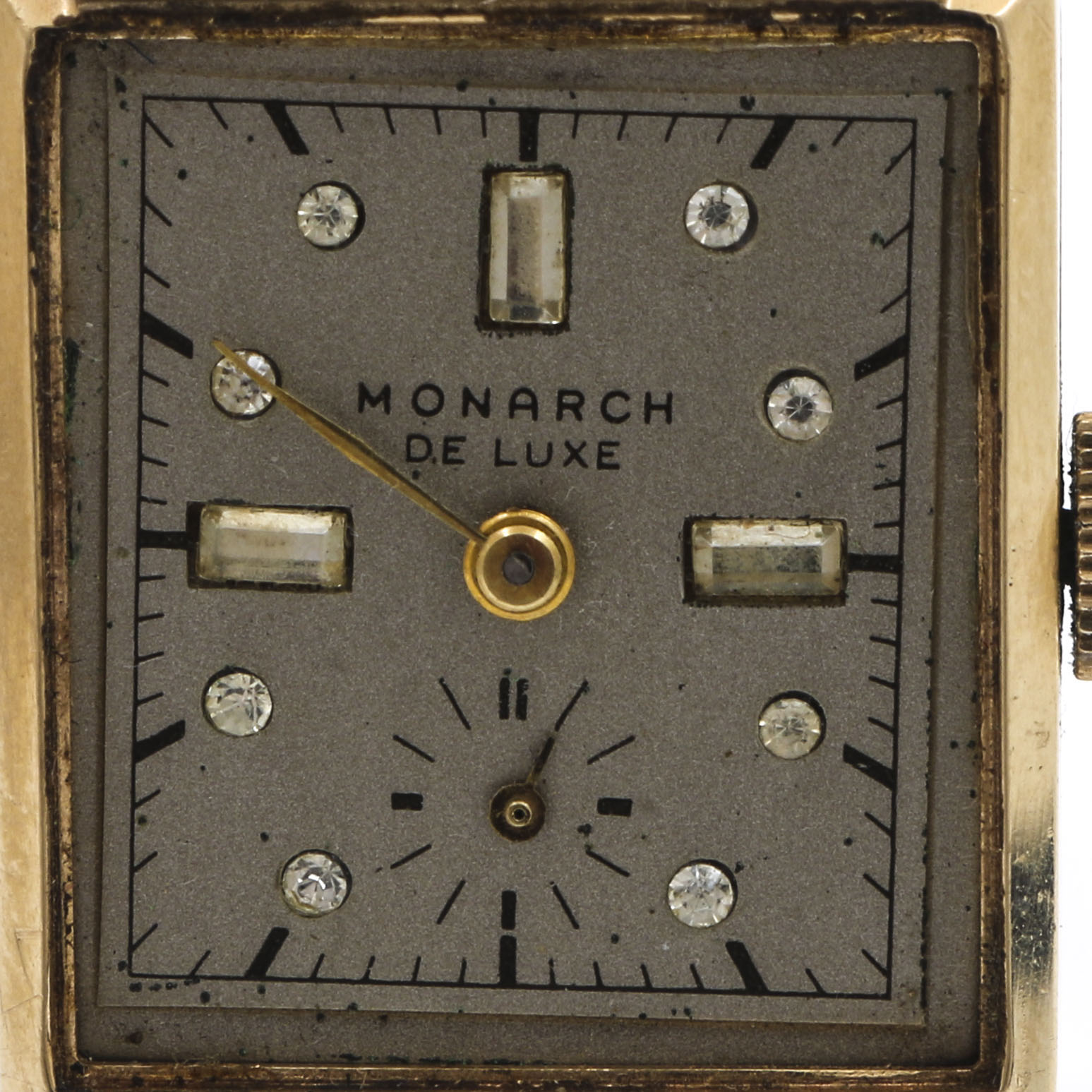 14K Yellow Gold Monarch De Luxe Watch