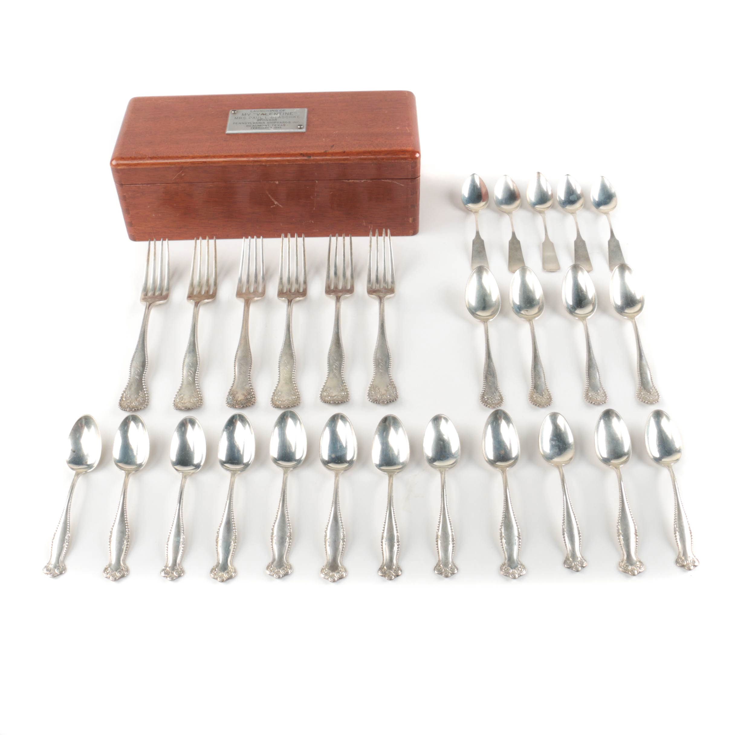 Assorted Sterling Silver Flatware Featuring Gorham