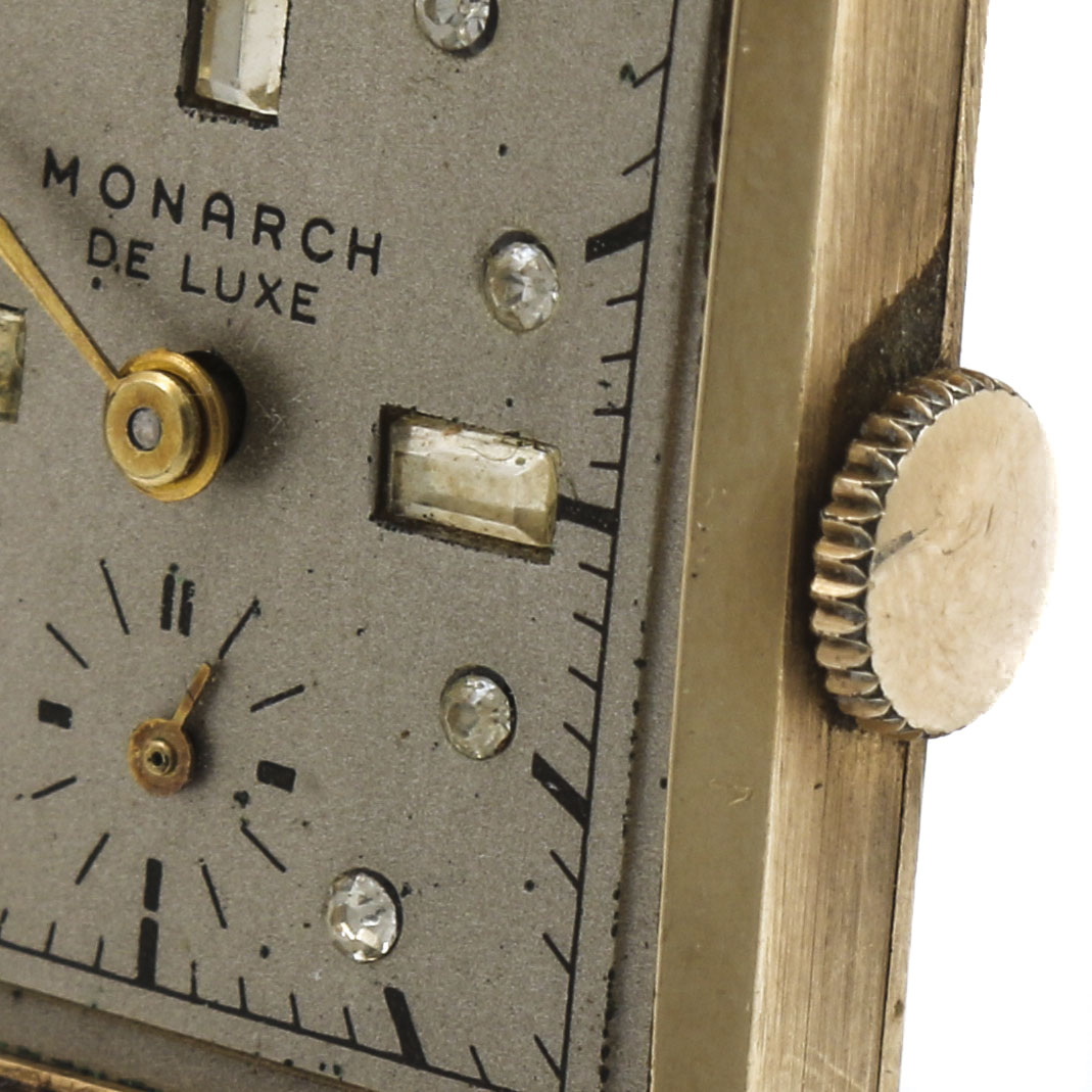 14K Yellow Gold Monarch De Luxe Watch