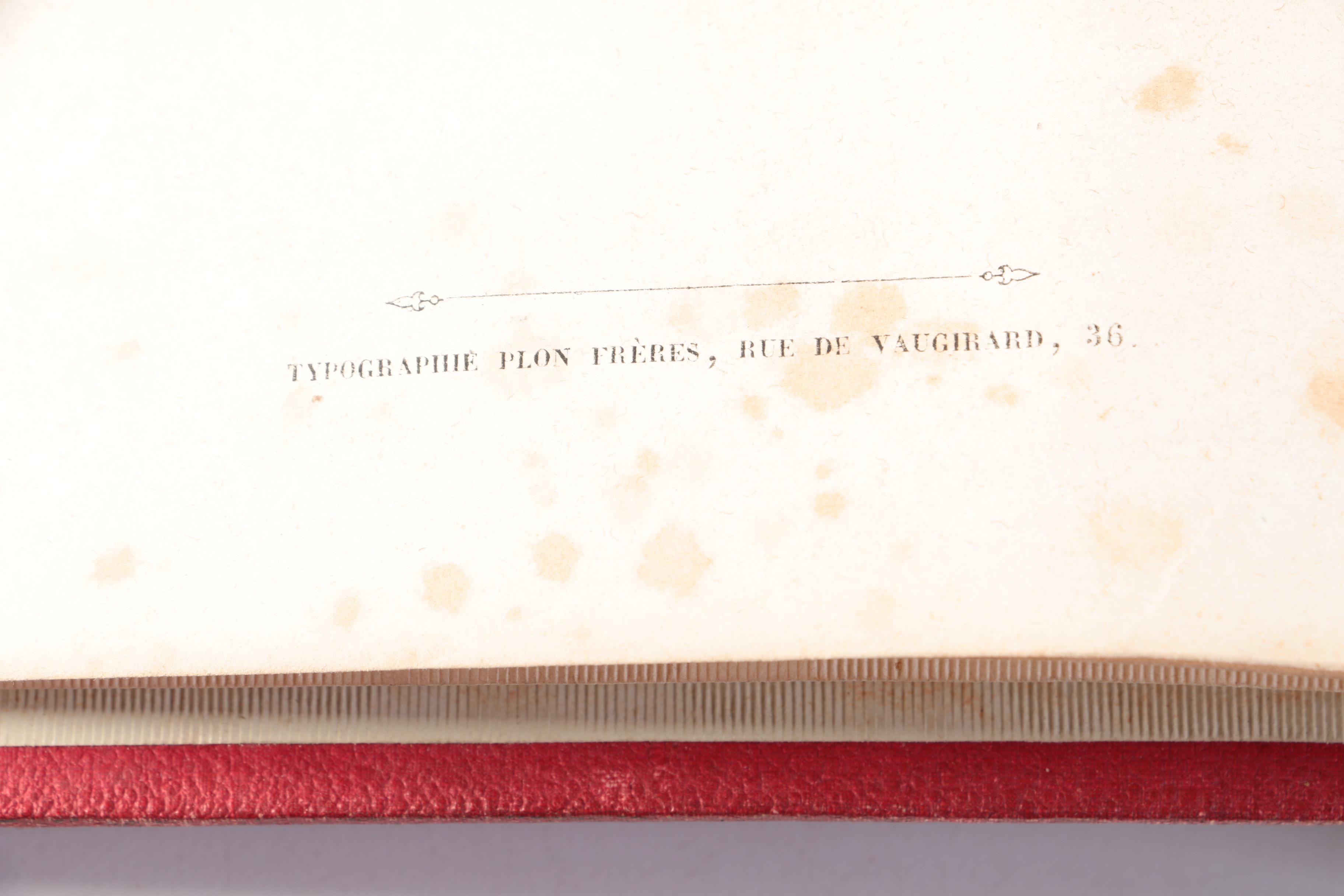 1852 "Histoire de l'Empereur Napoléon" Illustrated by Horace Vernet