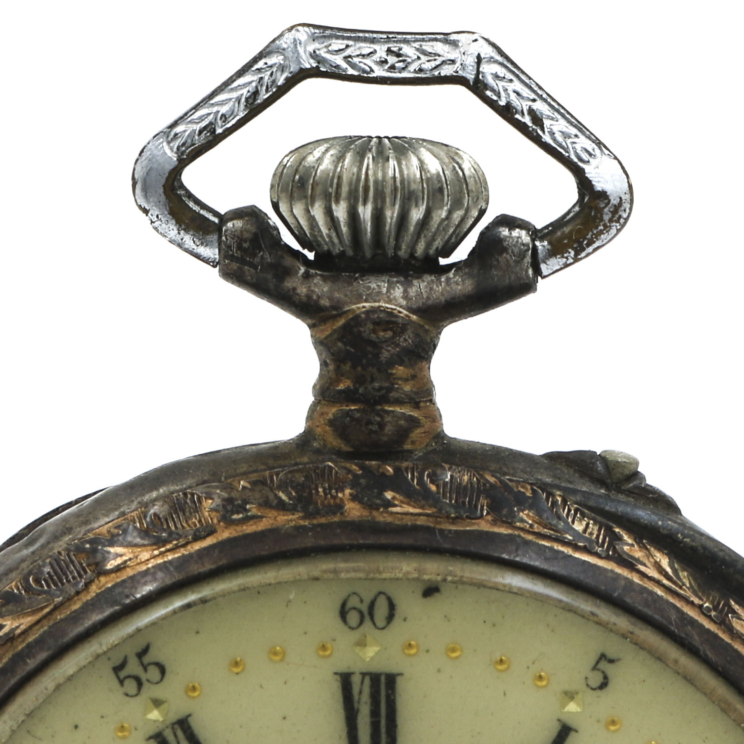 Antique 800 Silver Pocket Watch