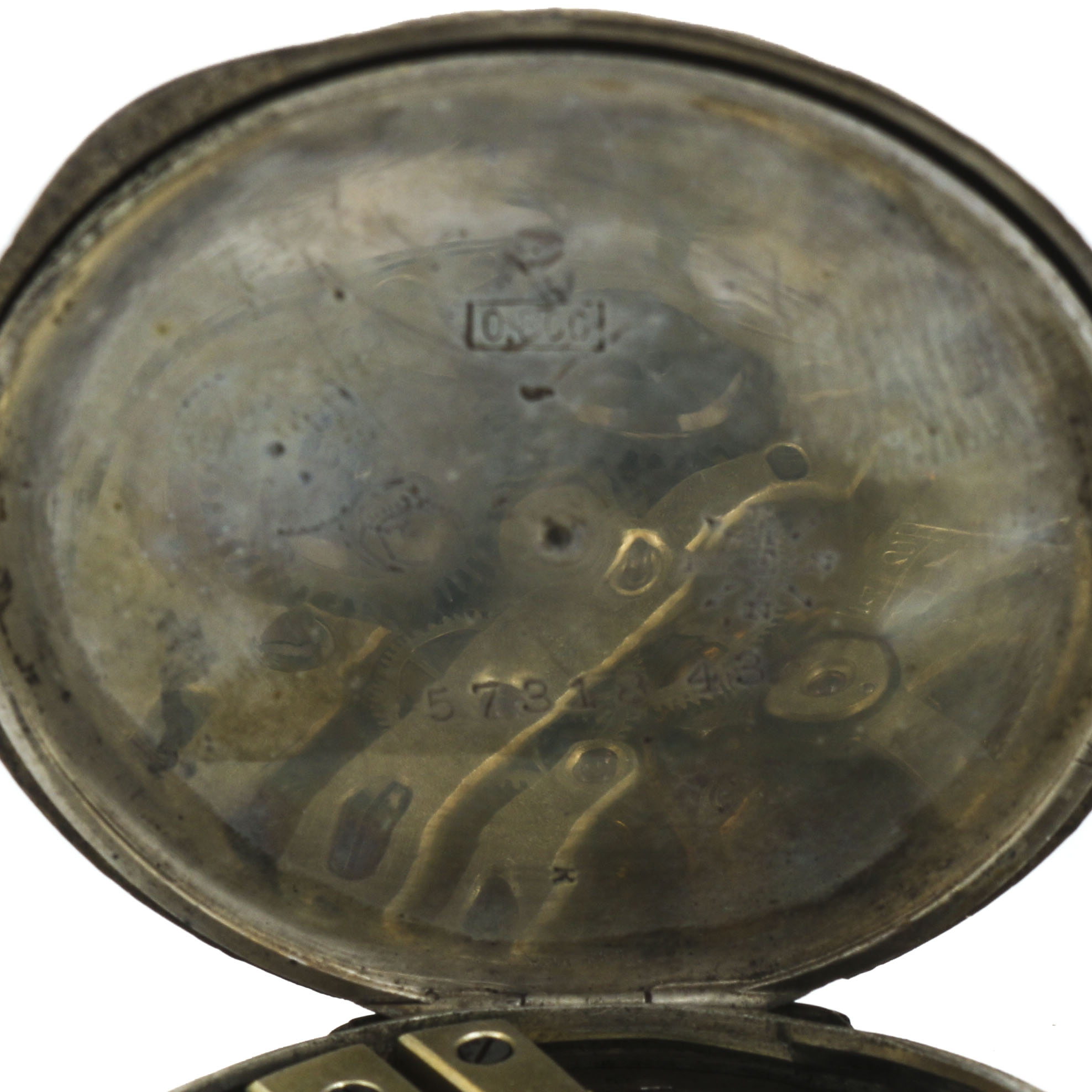 Antique 800 Silver Pocket Watch