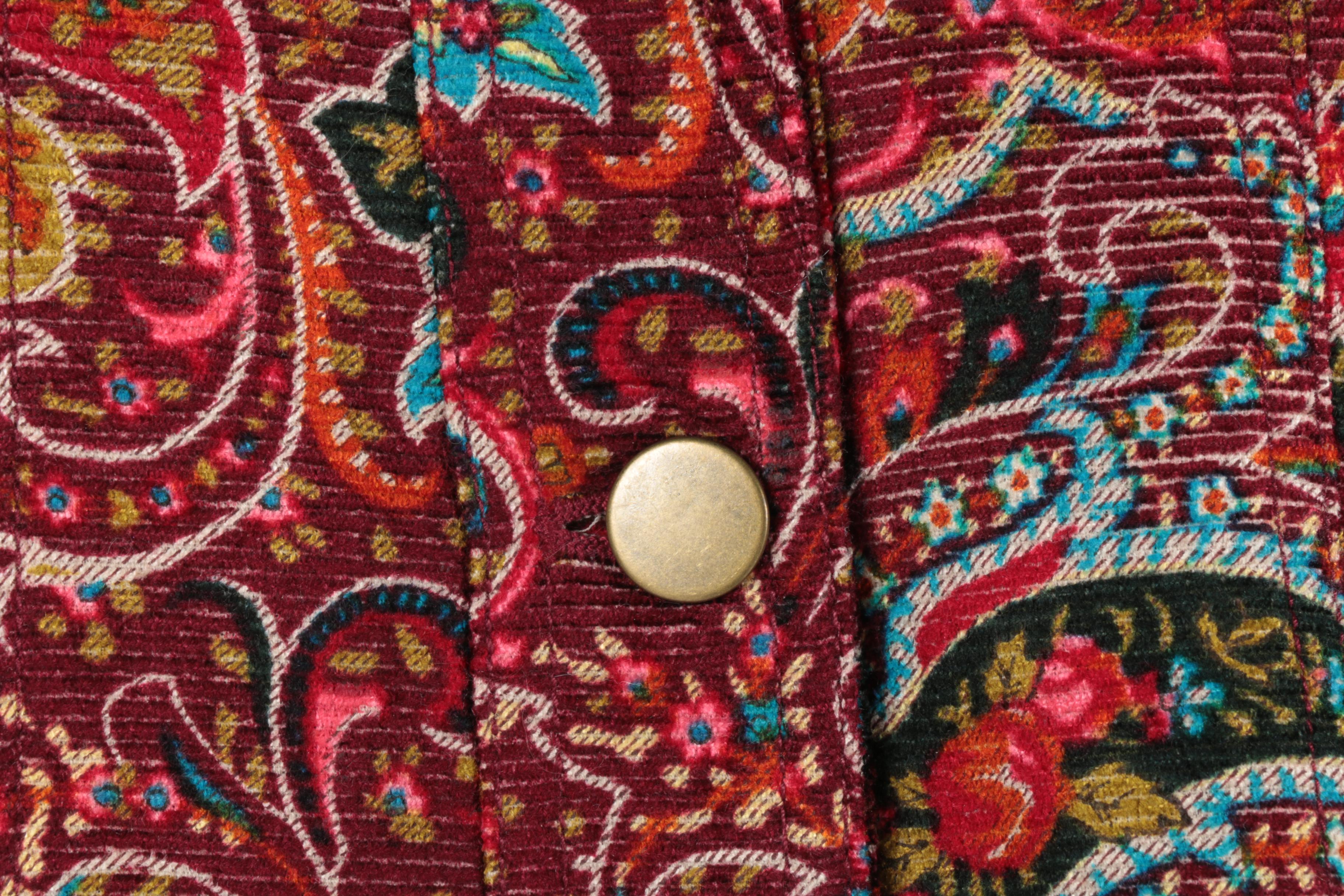 Women's Coldwater Creek Paisley Jacket