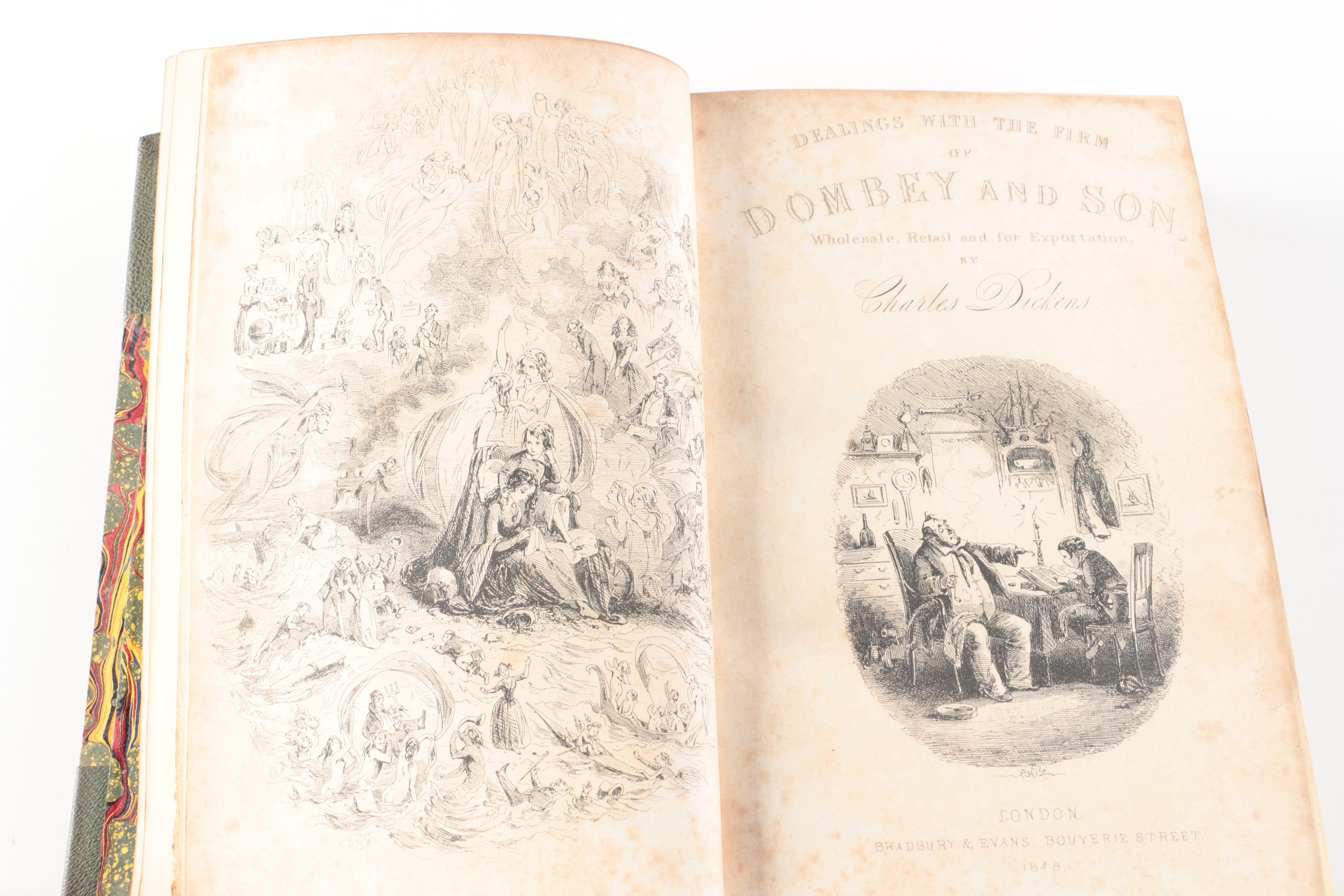 1848 "Dombey and Son" by Charles Dickens