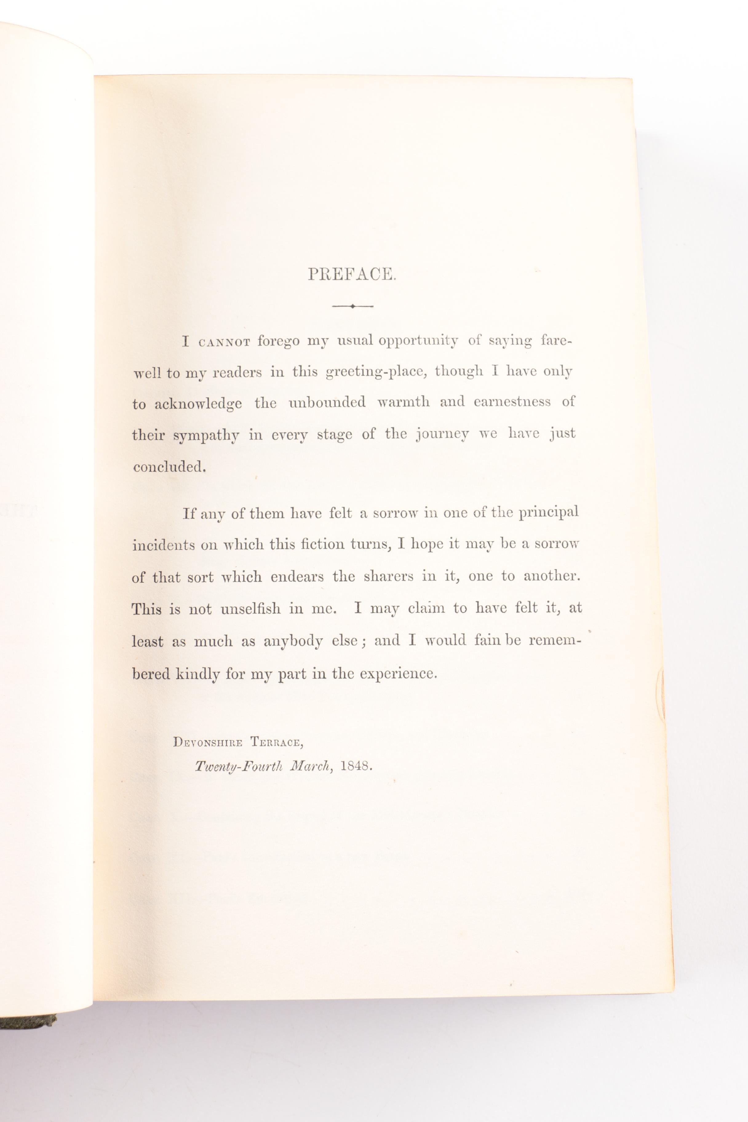 1848 "Dombey and Son" by Charles Dickens
