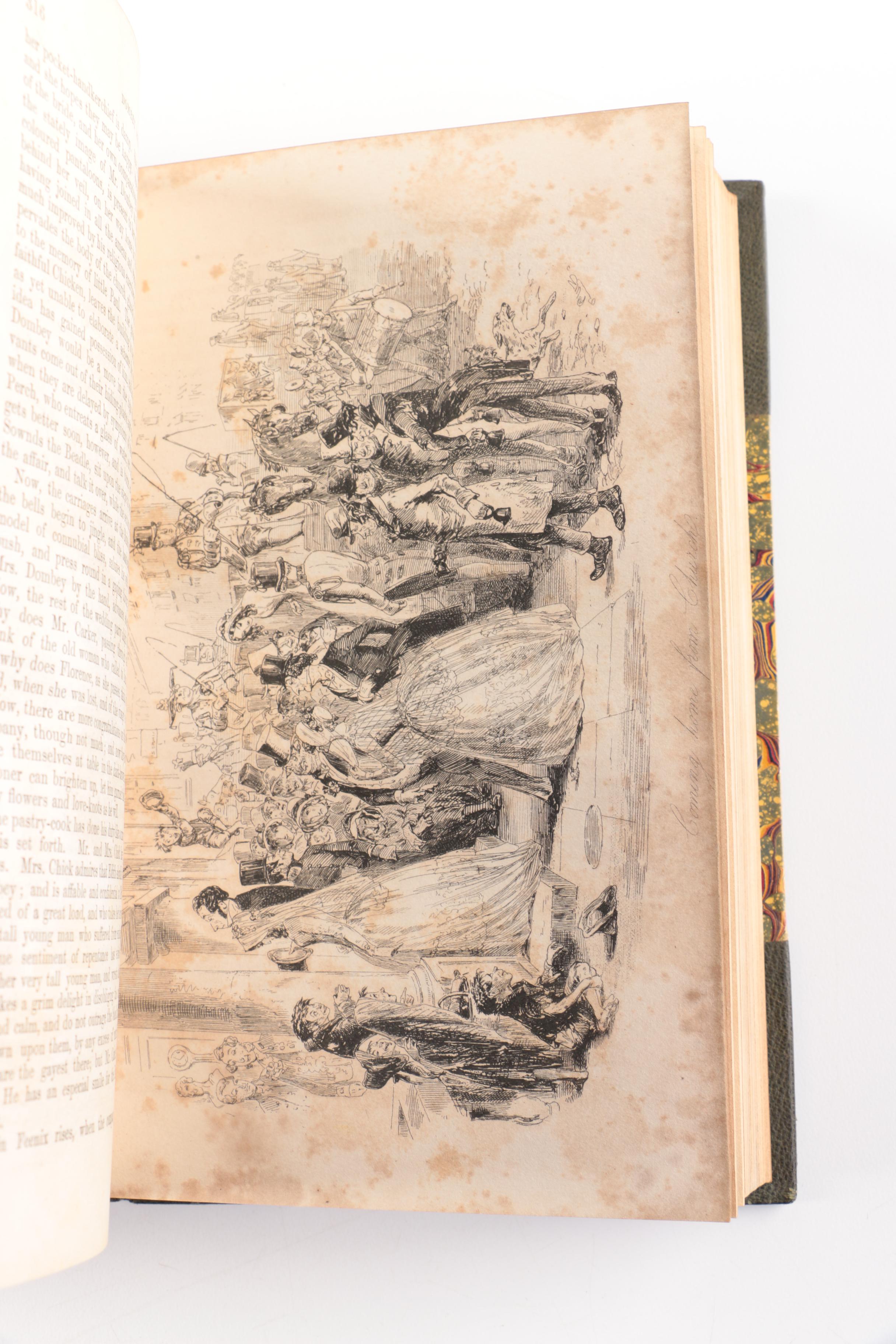 1848 "Dombey and Son" by Charles Dickens