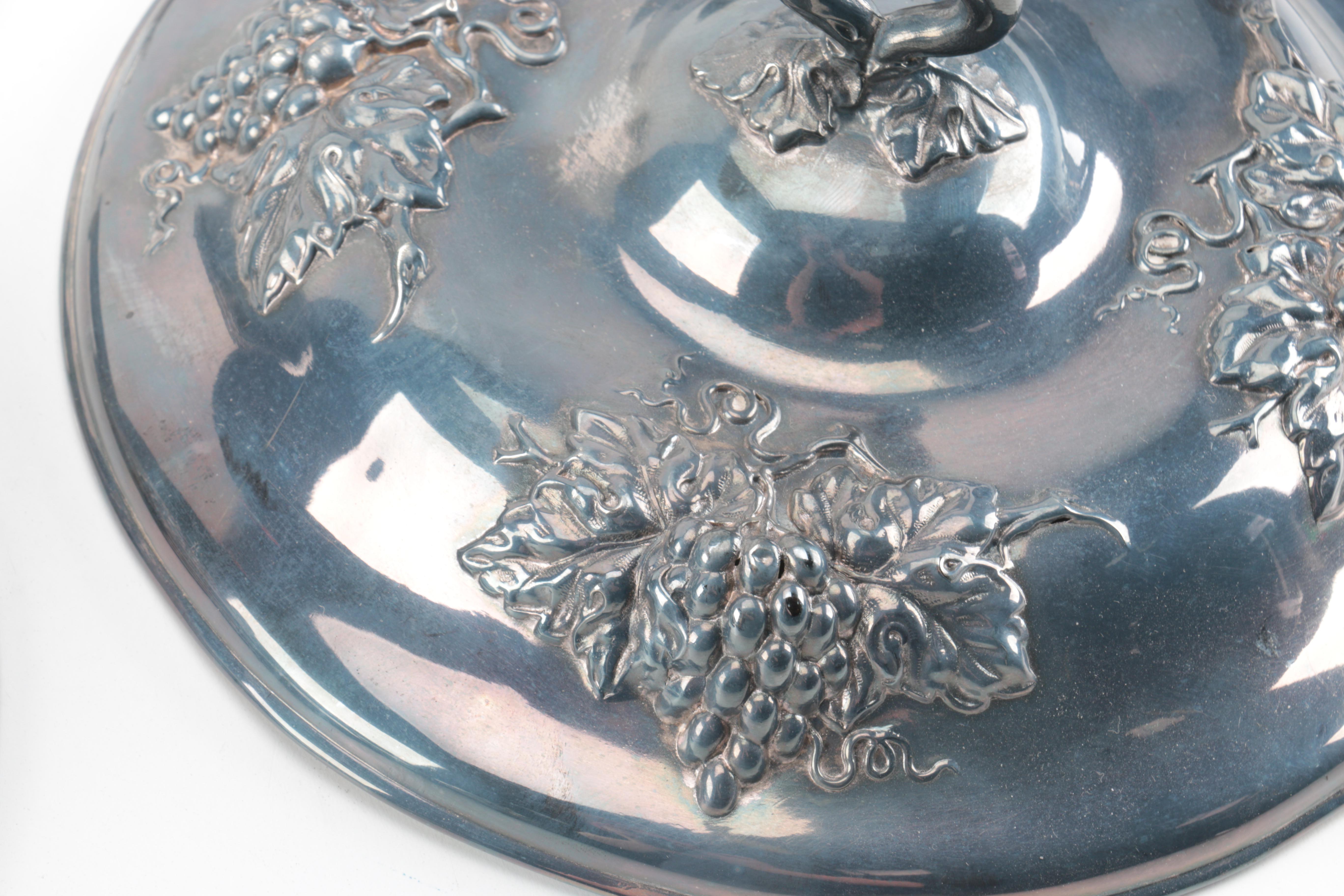 Van Bergh Silver Plate Co and Assorted American Silver Plate Serveware