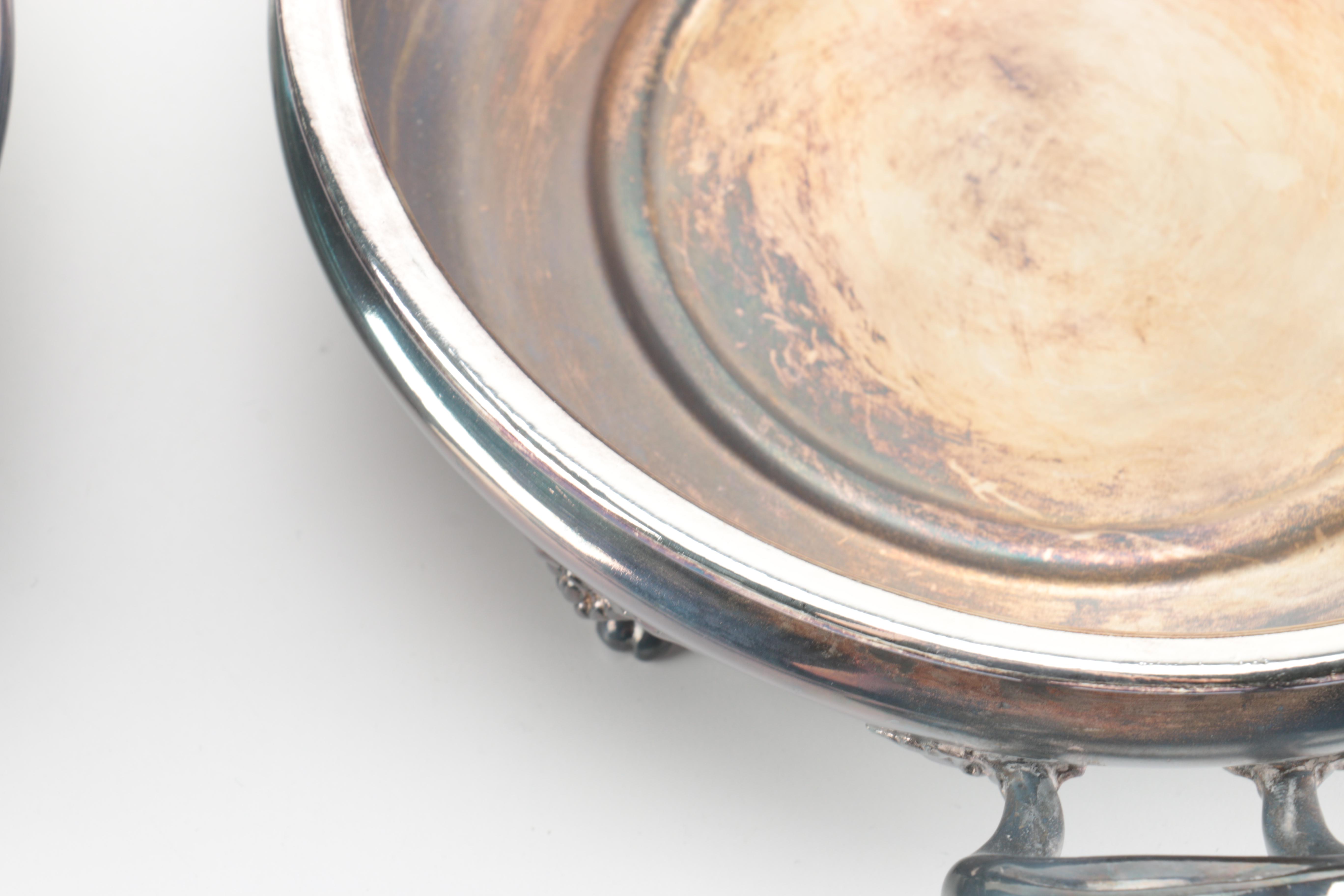 Van Bergh Silver Plate Co and Assorted American Silver Plate Serveware