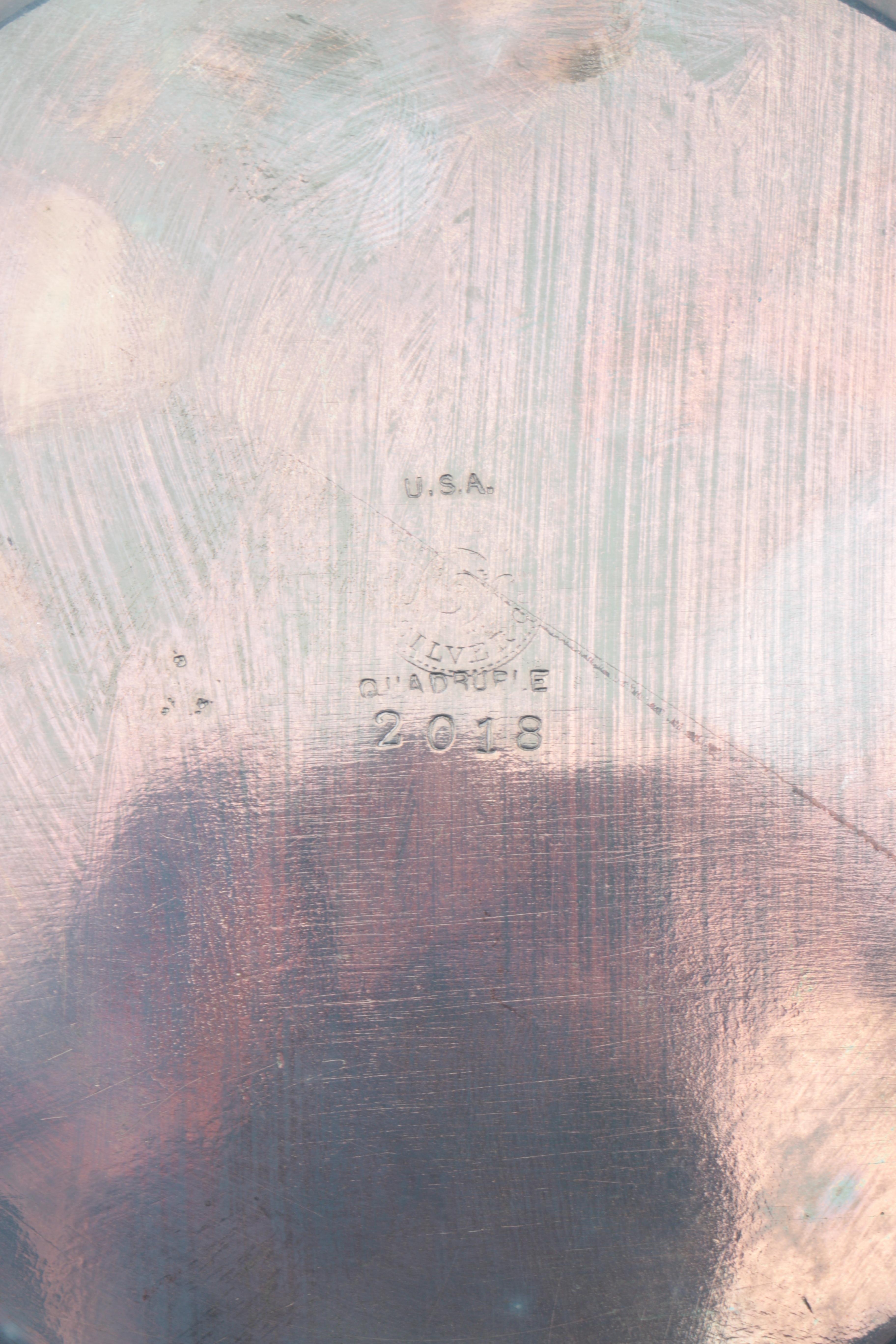 Van Bergh Silver Plate Co and Assorted American Silver Plate Serveware