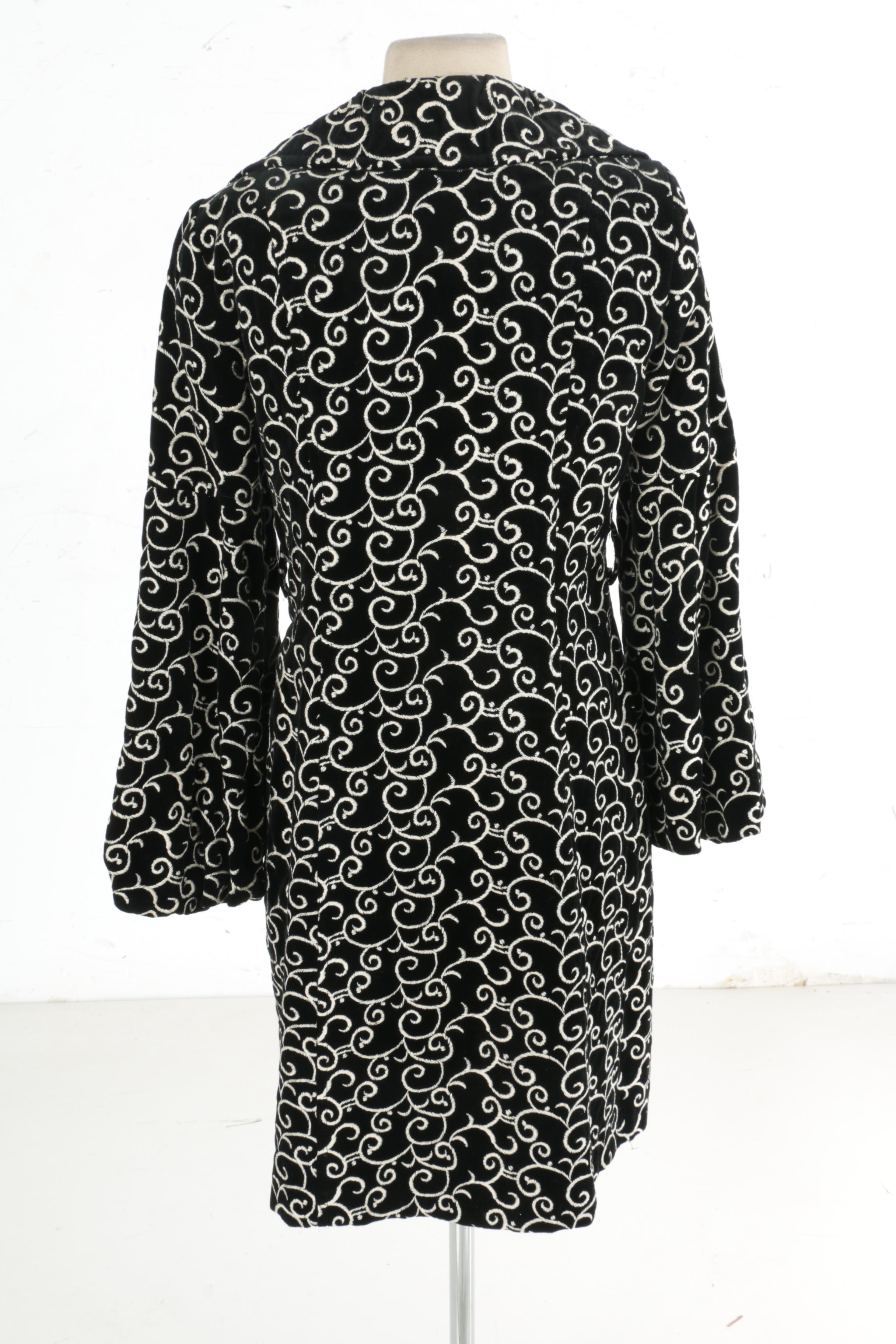 Nanette Lepore Velveteen Overcoat