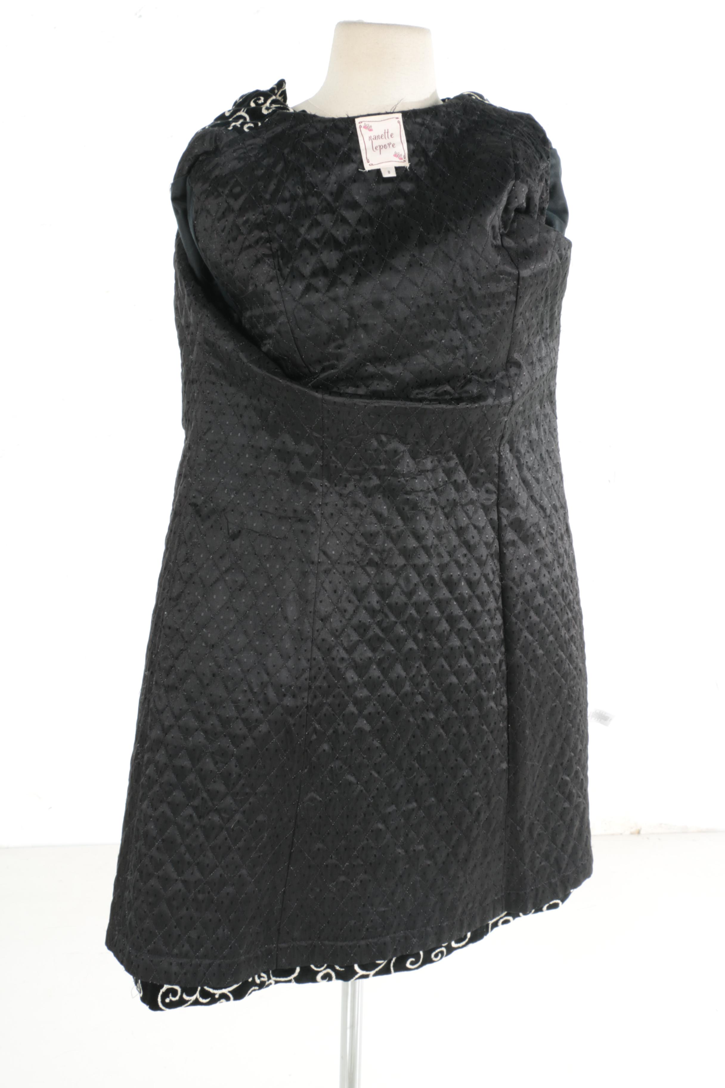 Nanette Lepore Velveteen Overcoat