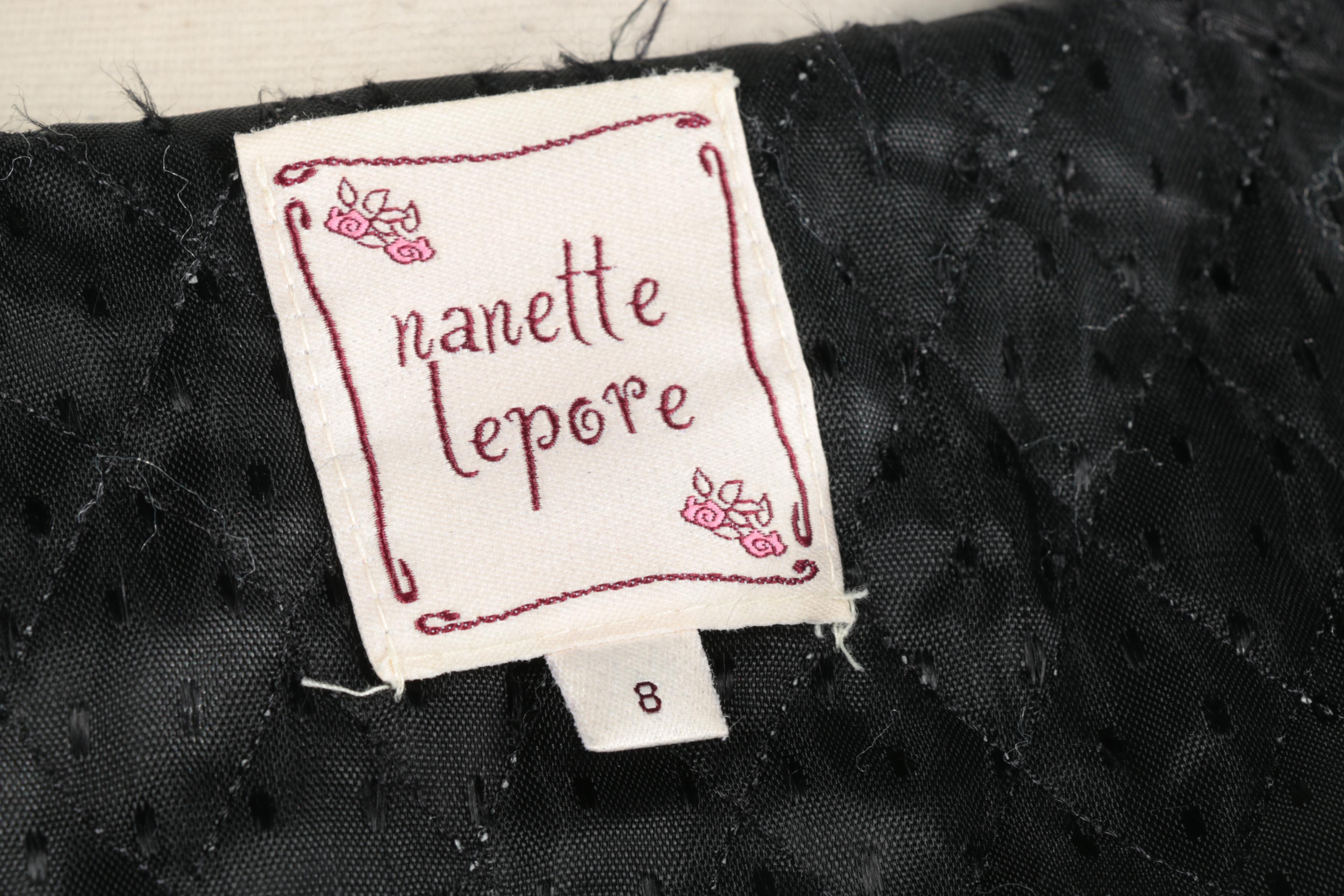 Nanette Lepore Velveteen Overcoat