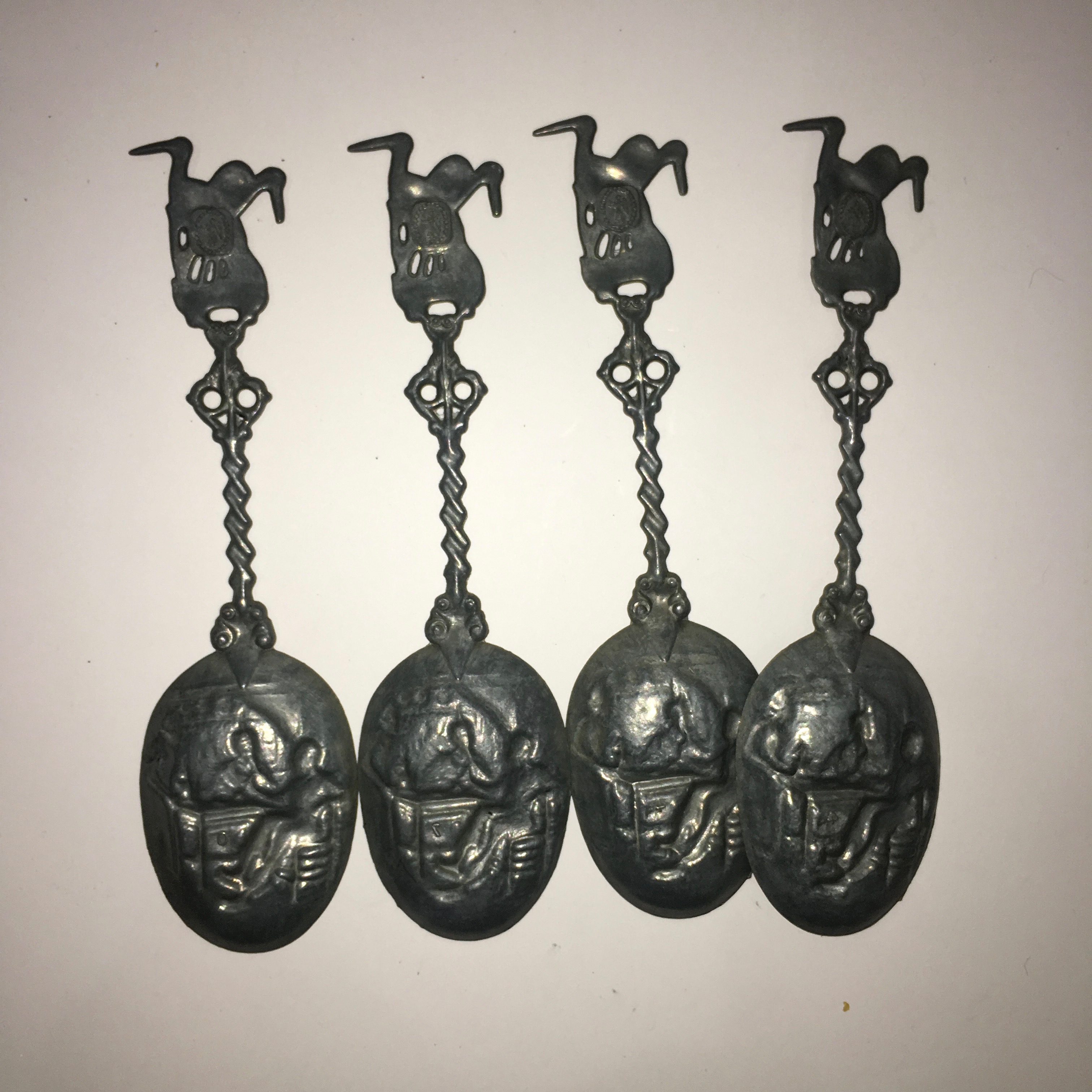 Collection of Burgess & Leigh Dessert Plates and Vintage Kitchenalia