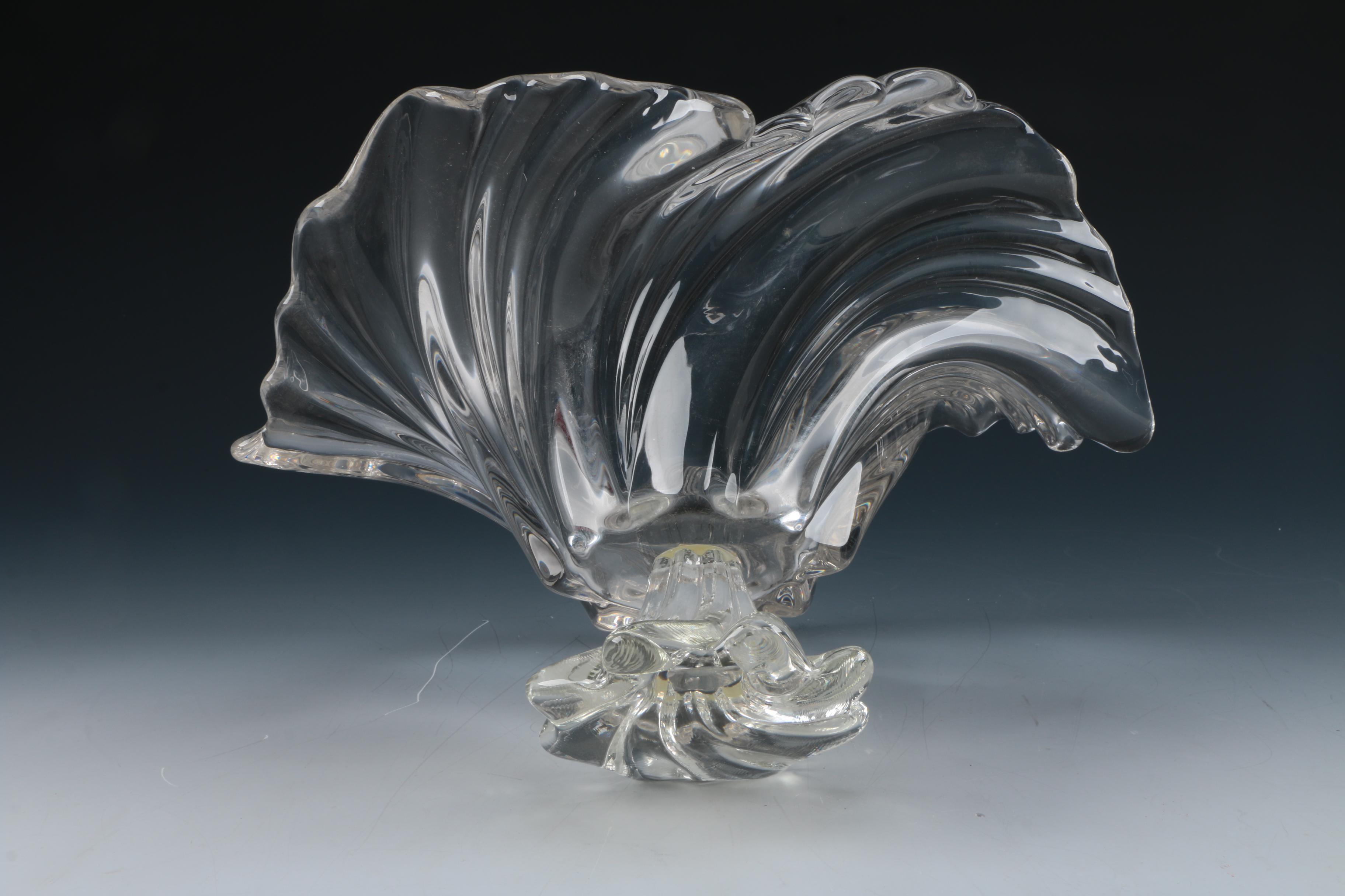 Mikasa Swirl Design Crystal Bowl