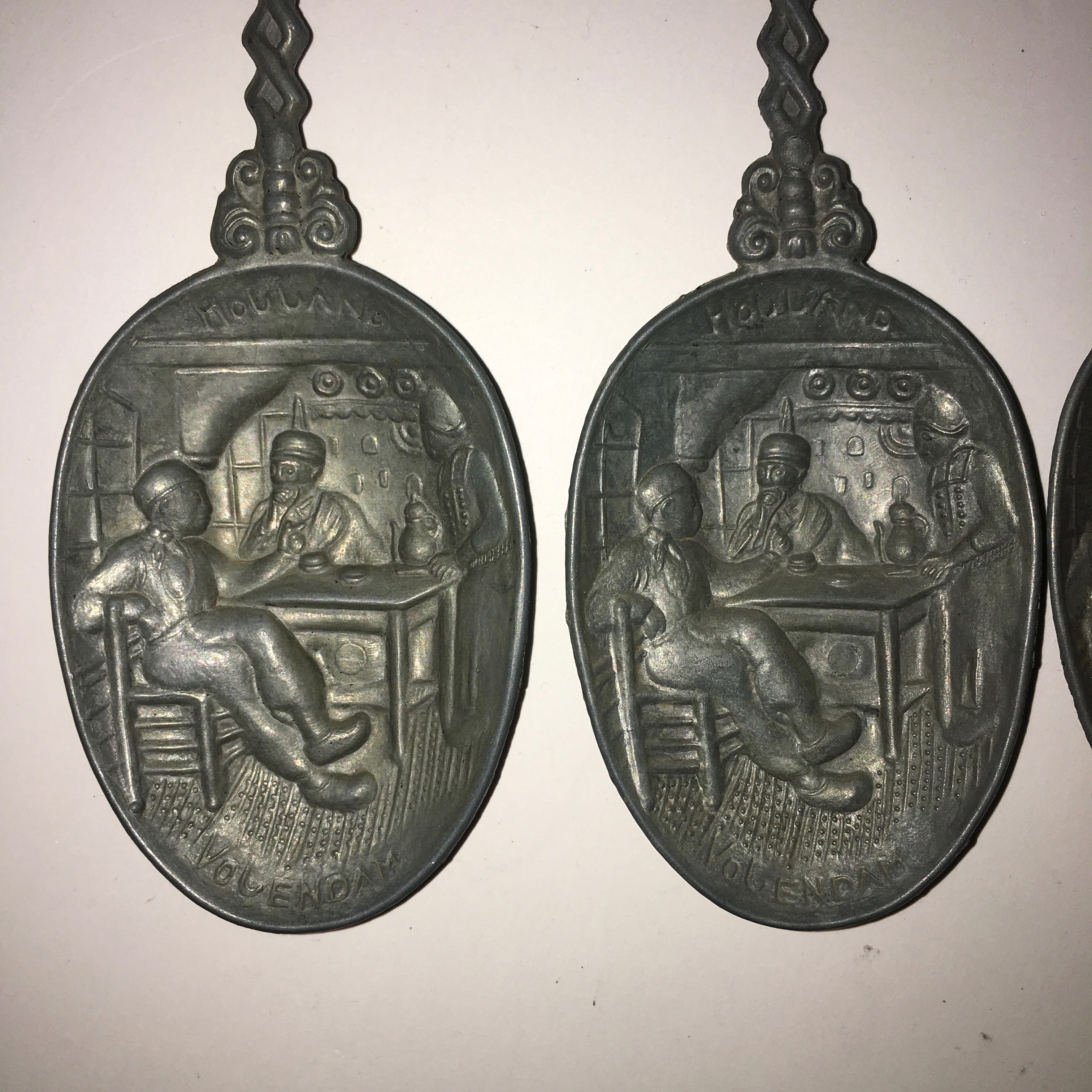 Collection of Burgess & Leigh Dessert Plates and Vintage Kitchenalia