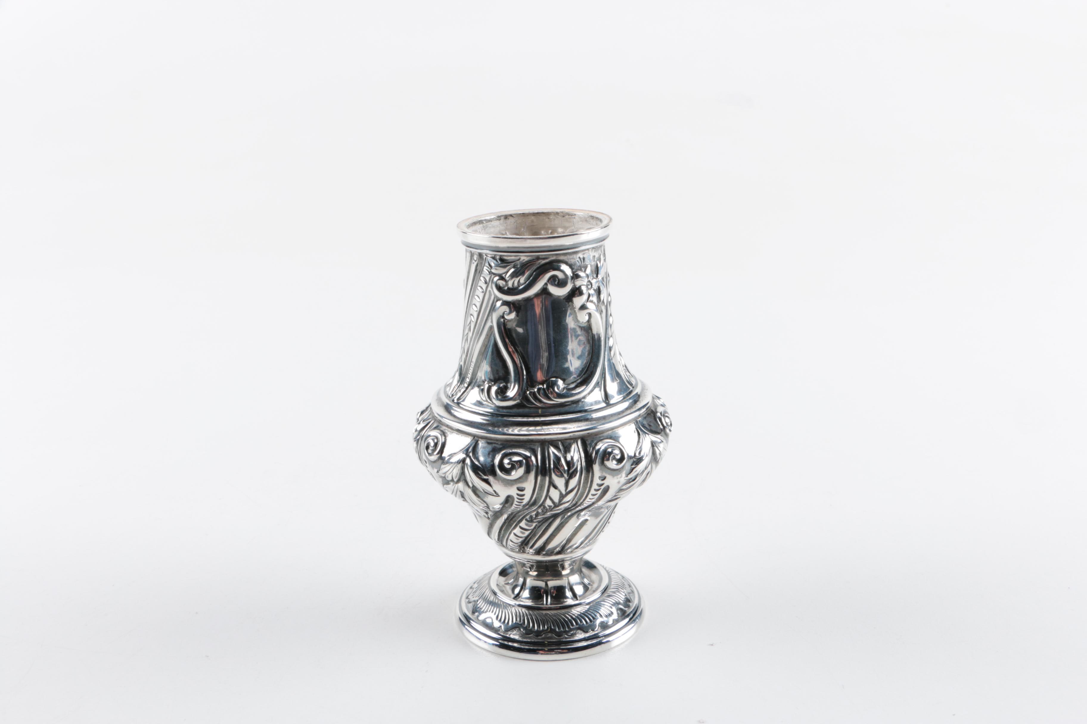Thomas Bradbury & Sons Sterling Silver Sugar Caster 1915