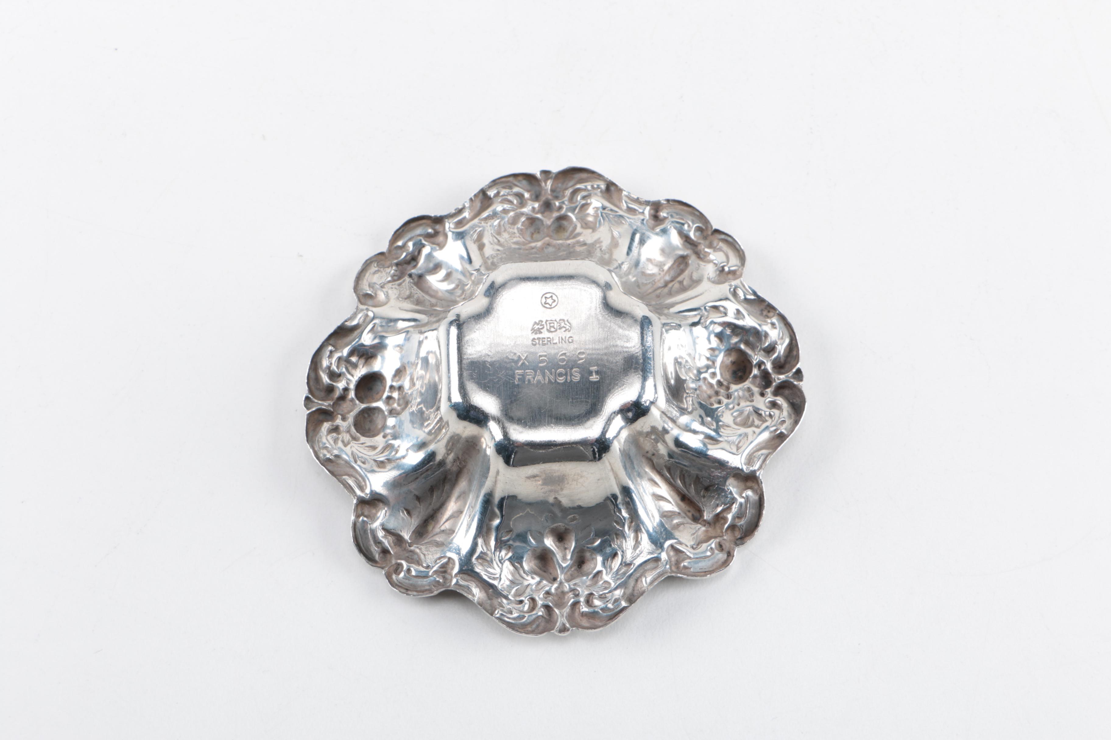 Reed Barton "Francis I" Sterling Silver Nut Dishes