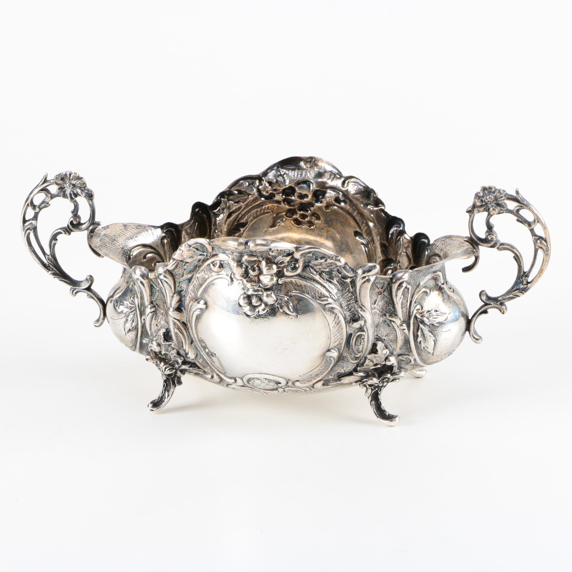 Vintage German 800 Silver Handled Bowl