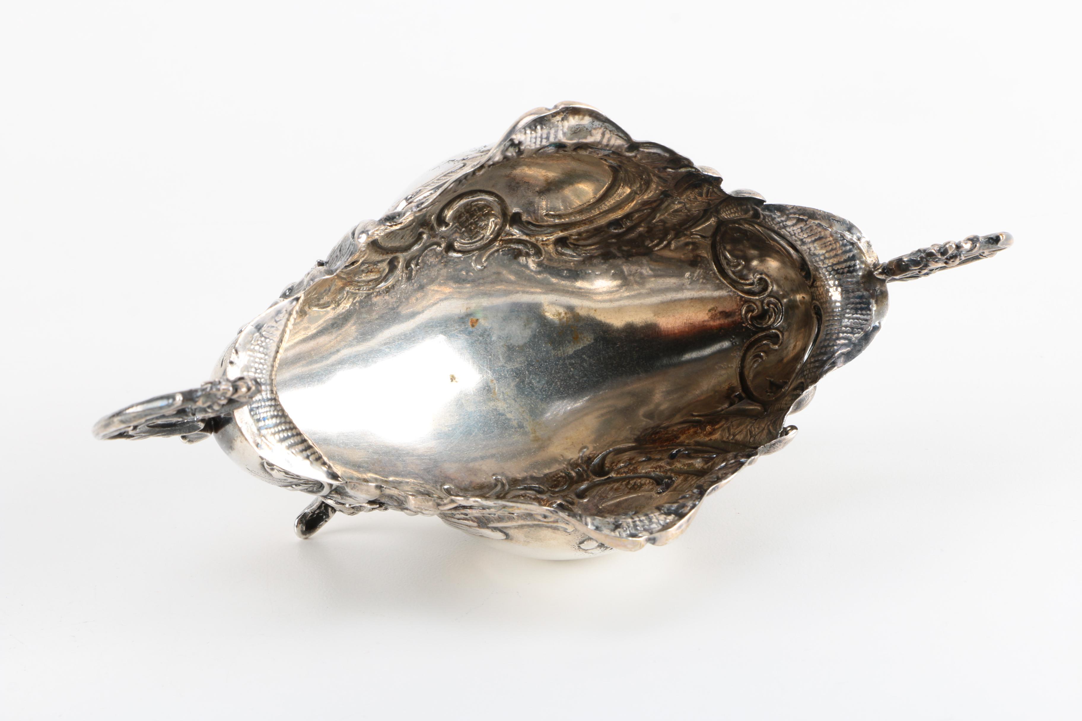 Vintage German 800 Silver Handled Bowl