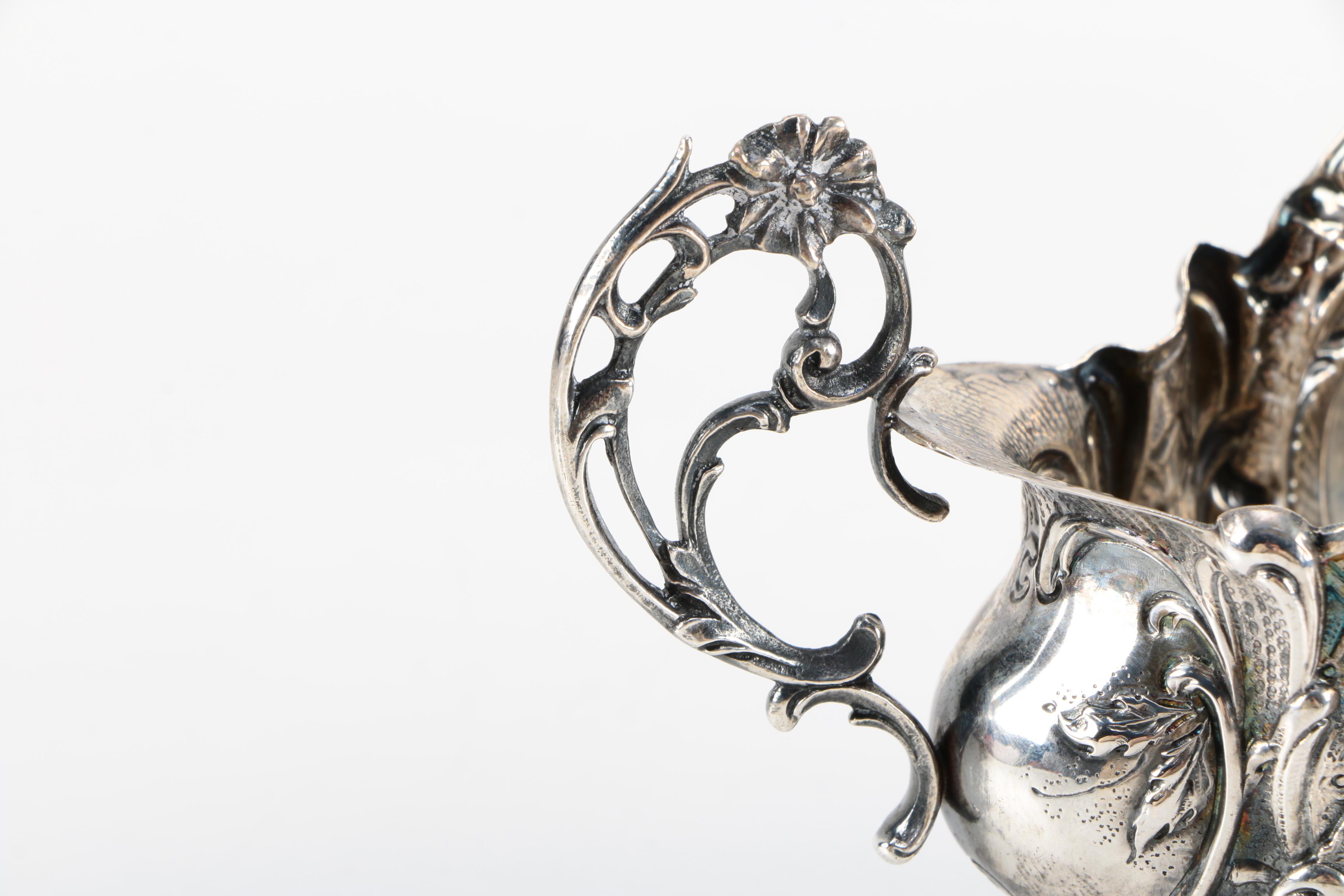 Vintage German 800 Silver Handled Bowl