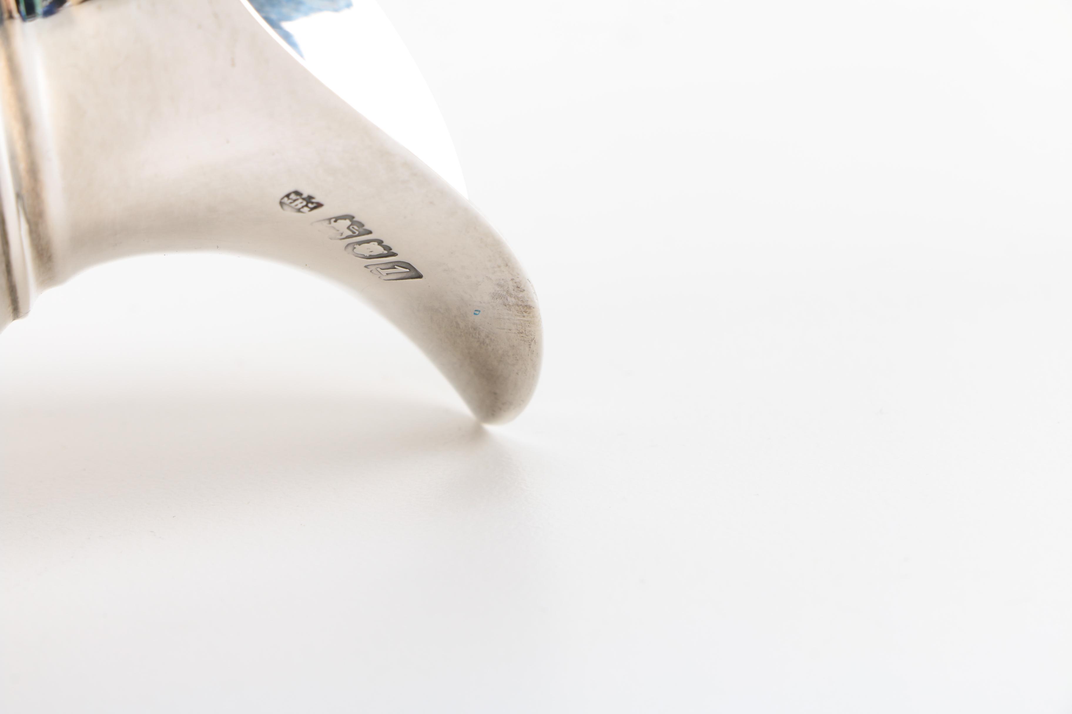 Edward Barnard & Sons Ltd. Sterling Silver Creamer