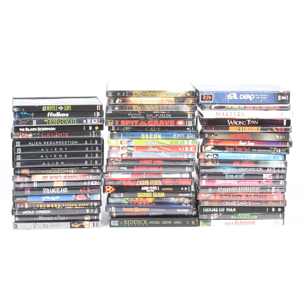 "Army of Darkness," Other Sci-Fi, Horror DVDs