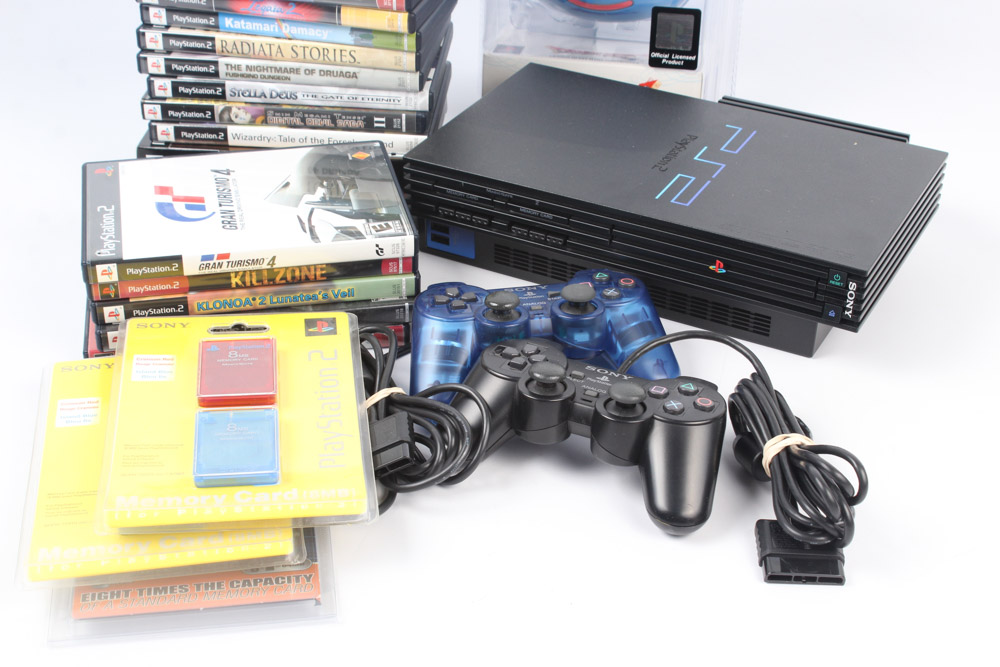 Playstation 2 Console, Games and Accessories