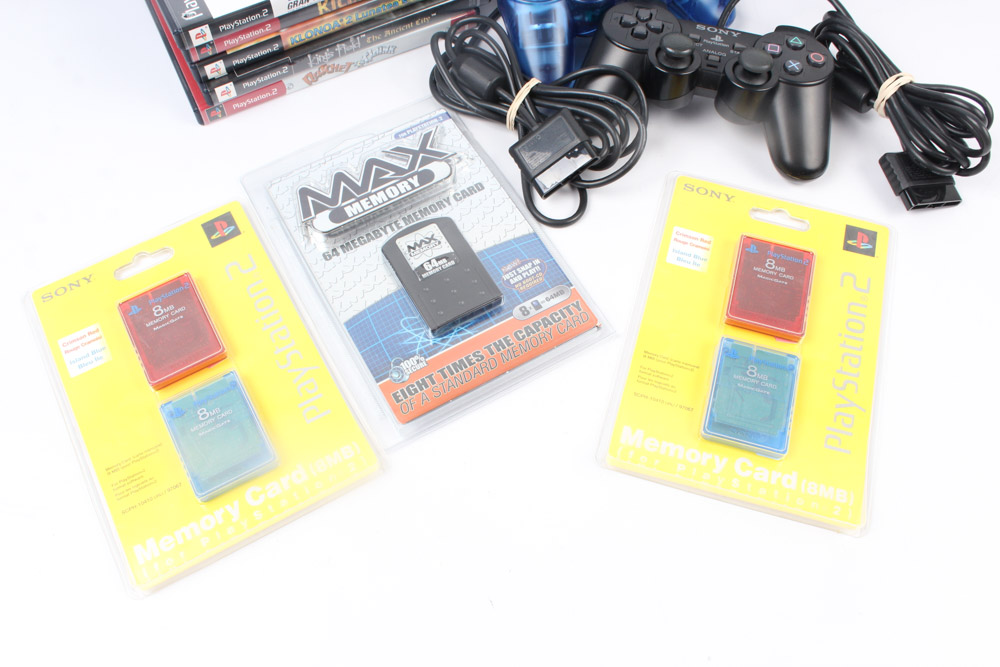 Playstation 2 Console, Games and Accessories