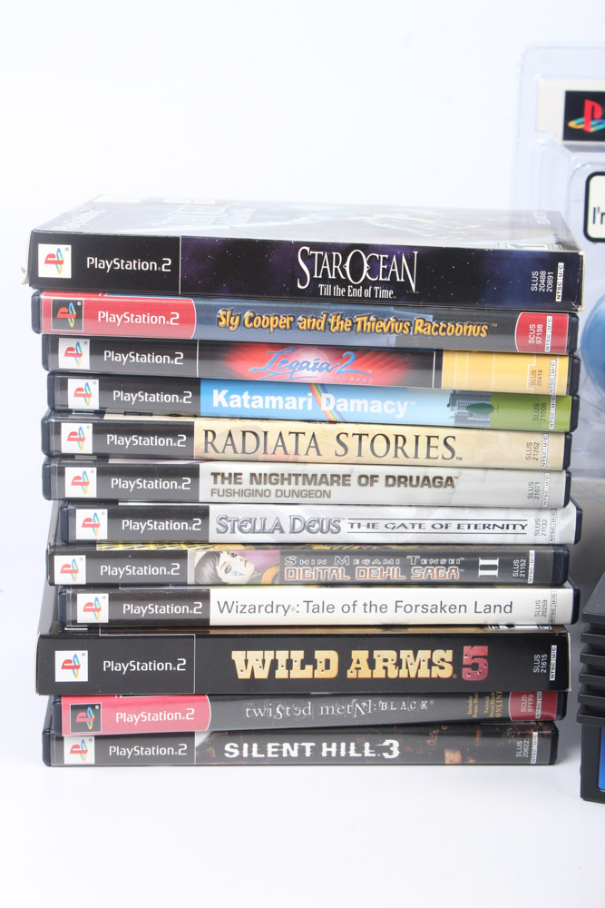Playstation 2 Console, Games and Accessories