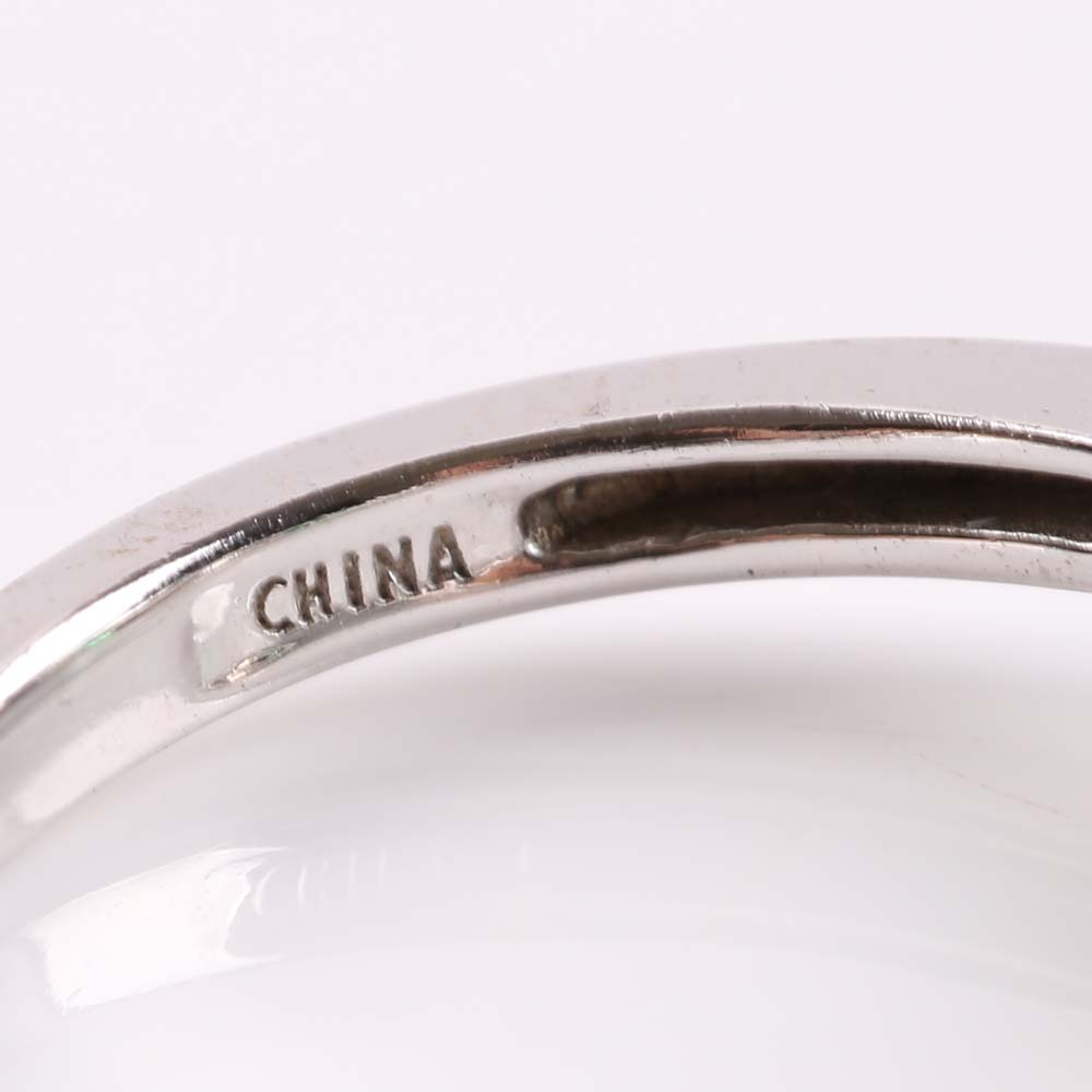 Sterling Silver Cubic Zirconia Ring