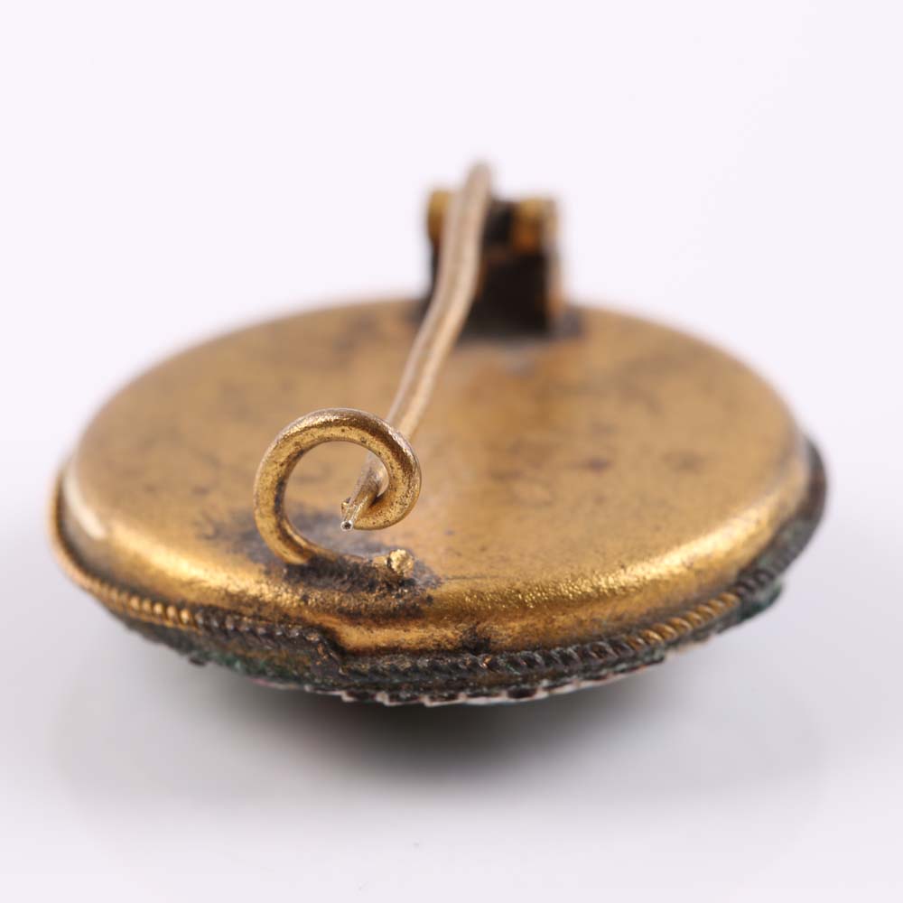 Vintage Micro Mosaic Brooch