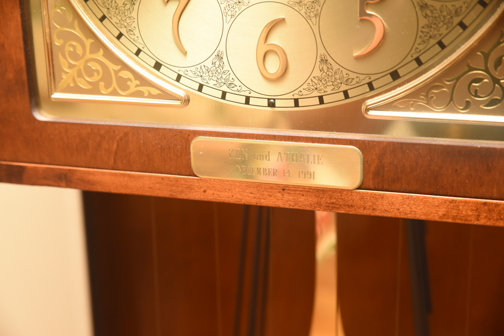 64th Anniversary Howard Miller Grandfather Clock