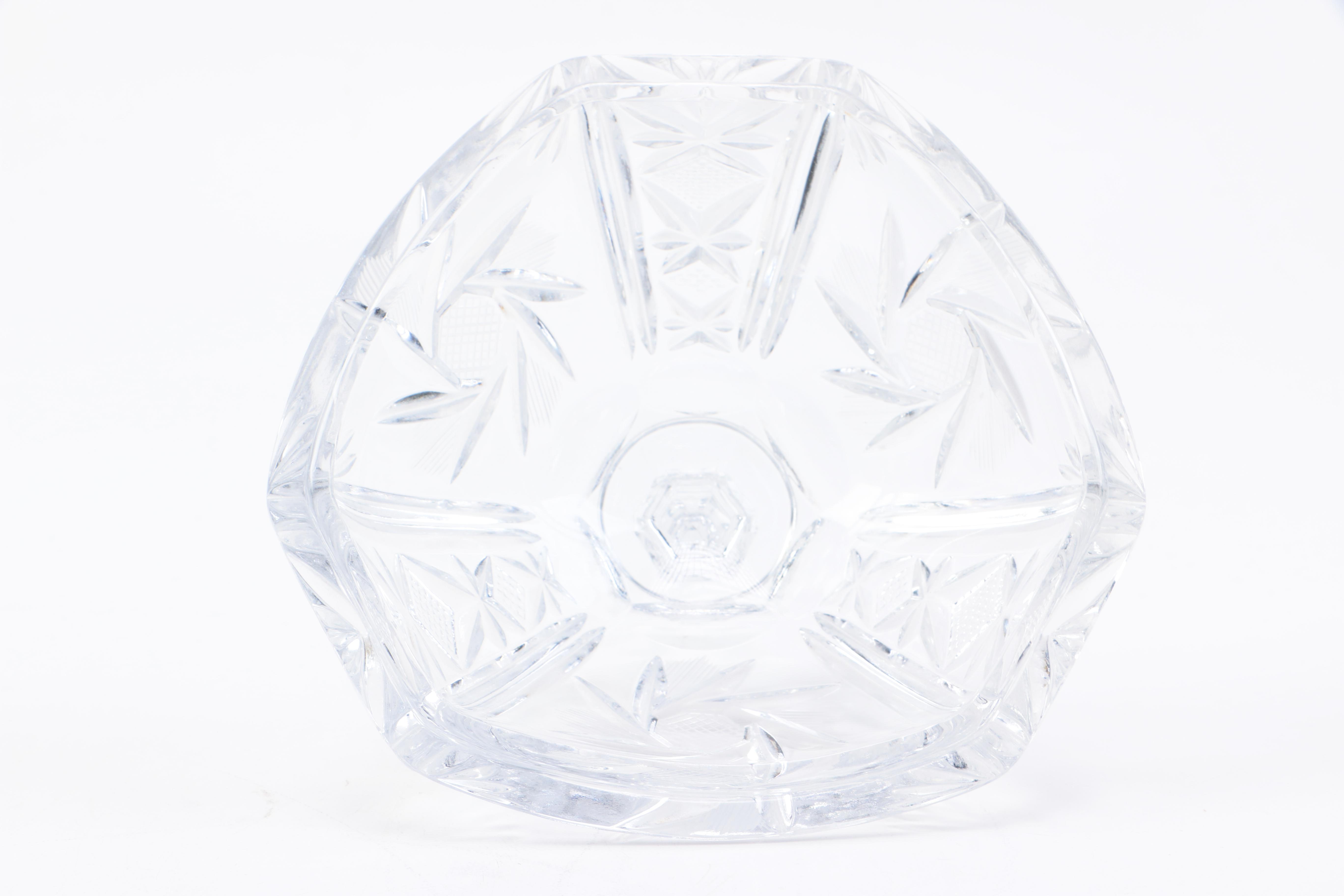 Crystal and Glass Lidded Bowls