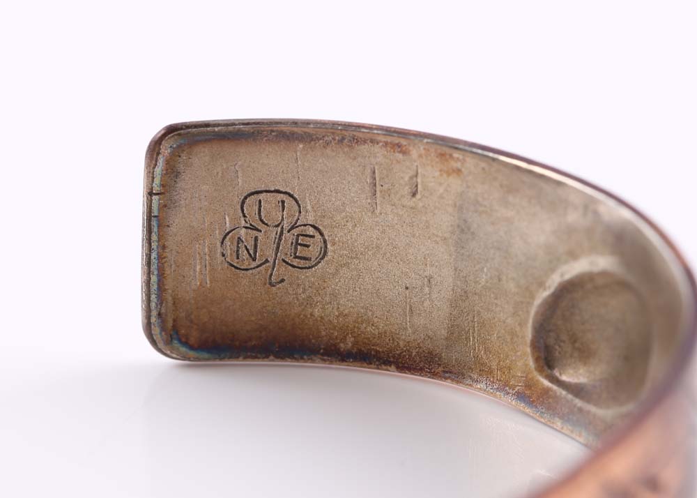 Copper Cuff Bracelet by Stuart Nye