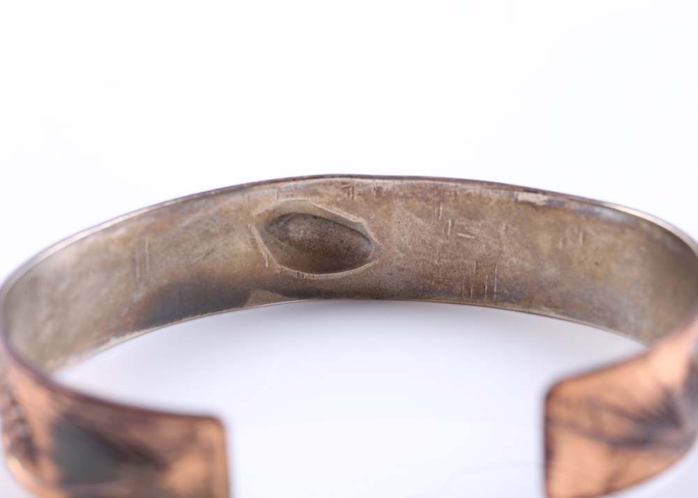 Copper Cuff Bracelet by Stuart Nye