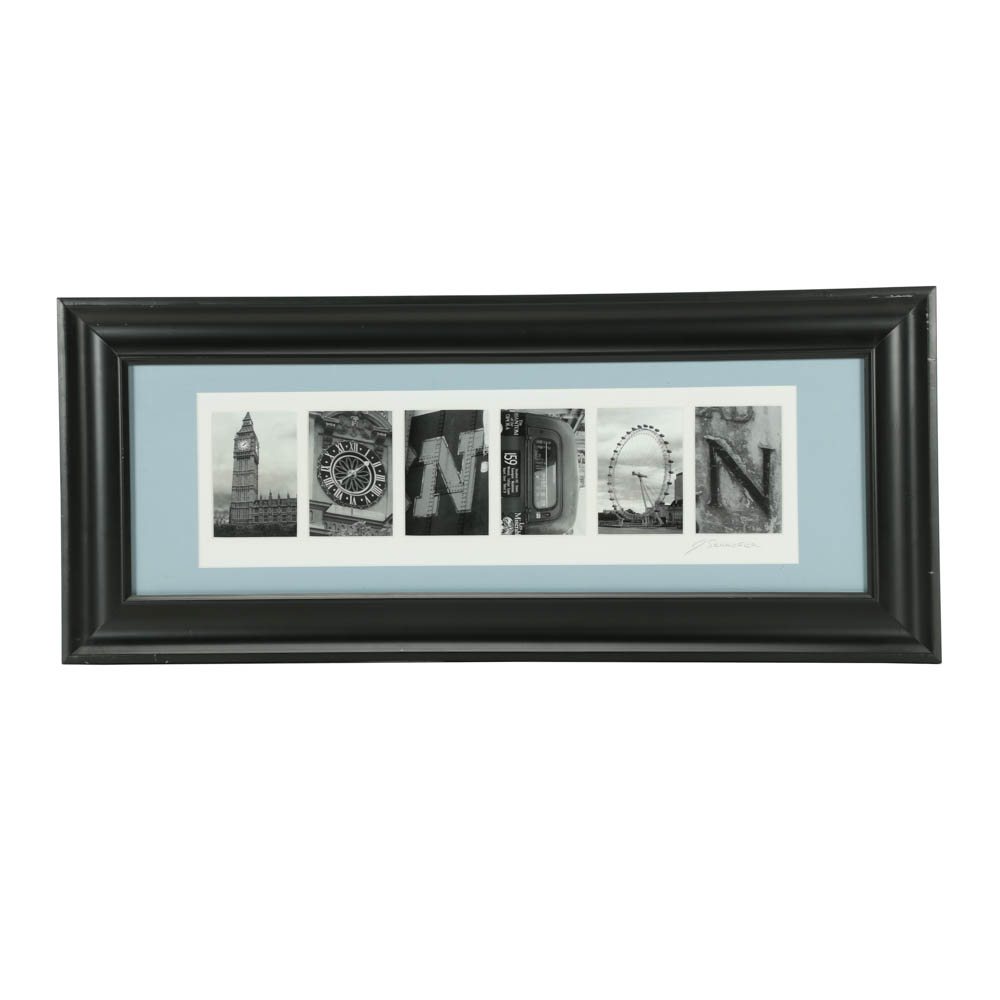 Letter Art Photography "London"