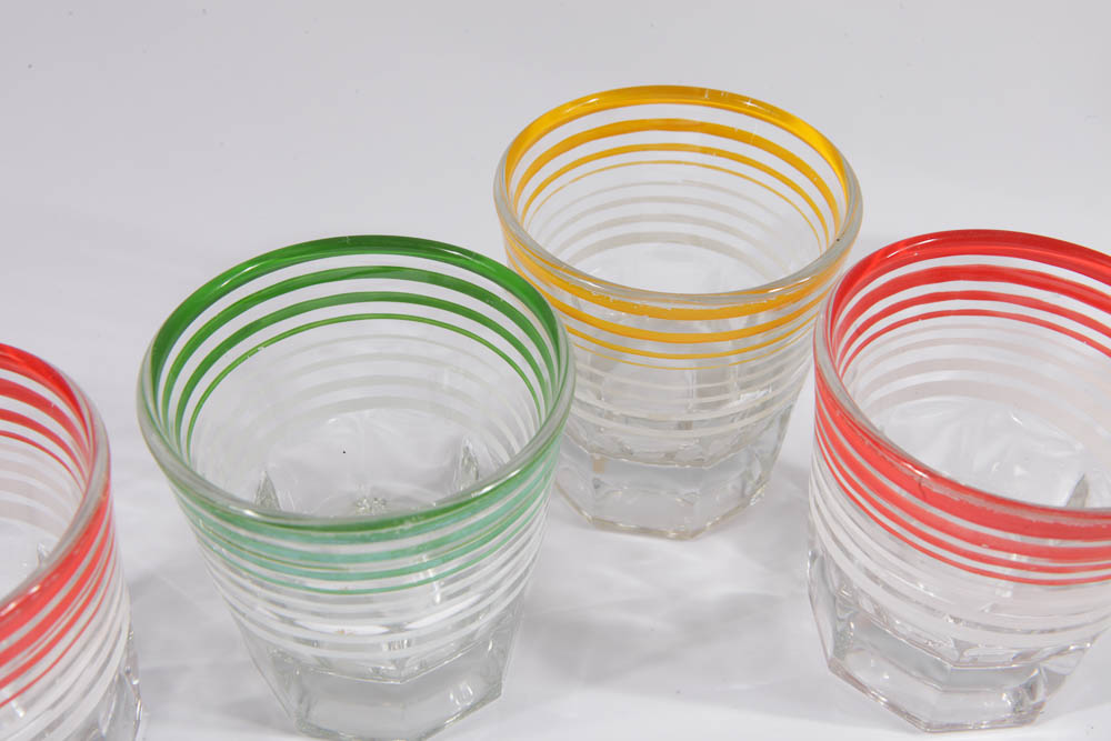 Assortment of Vintage Bar Glassware