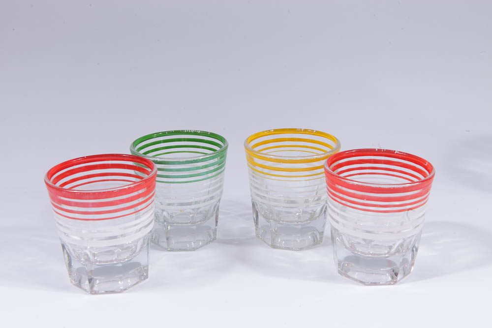 Assortment of Vintage Bar Glassware