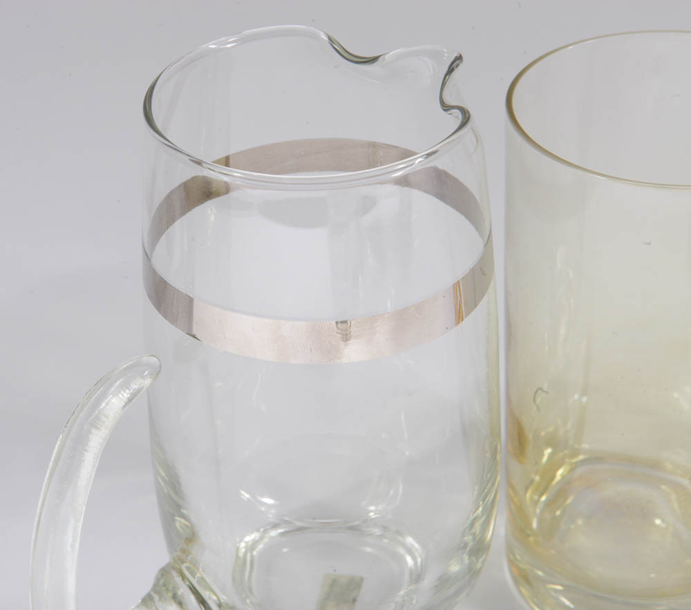 Assortment of Vintage Bar Glassware