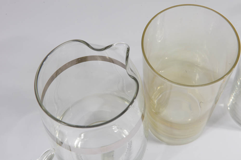 Assortment of Vintage Bar Glassware