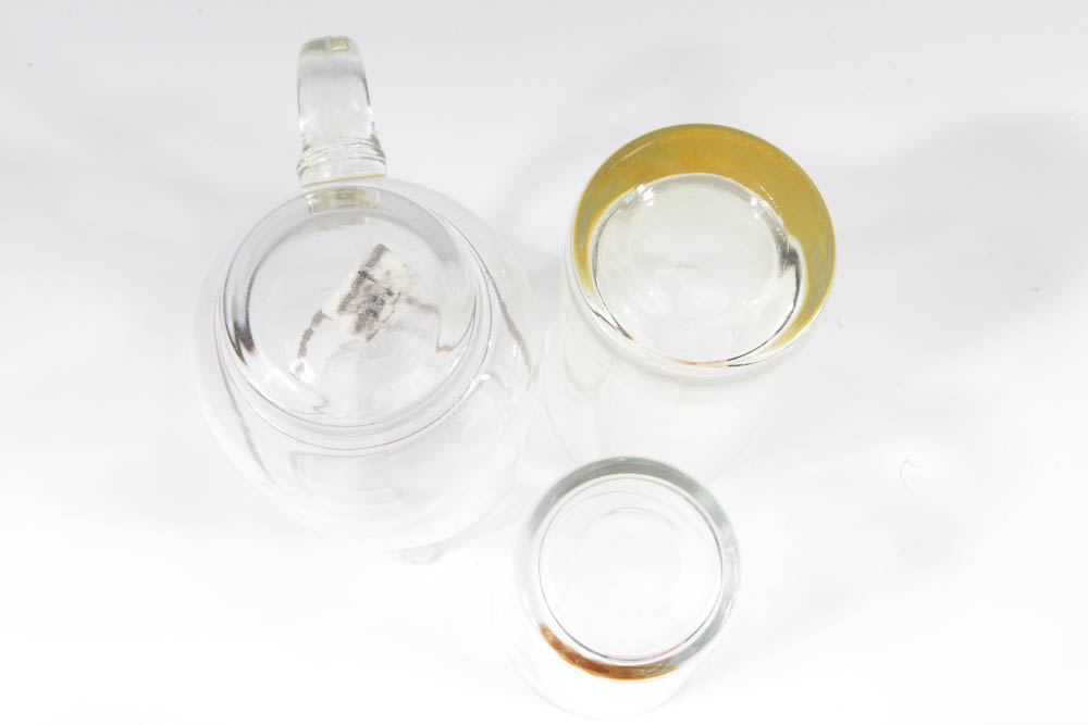 Assortment of Vintage Bar Glassware